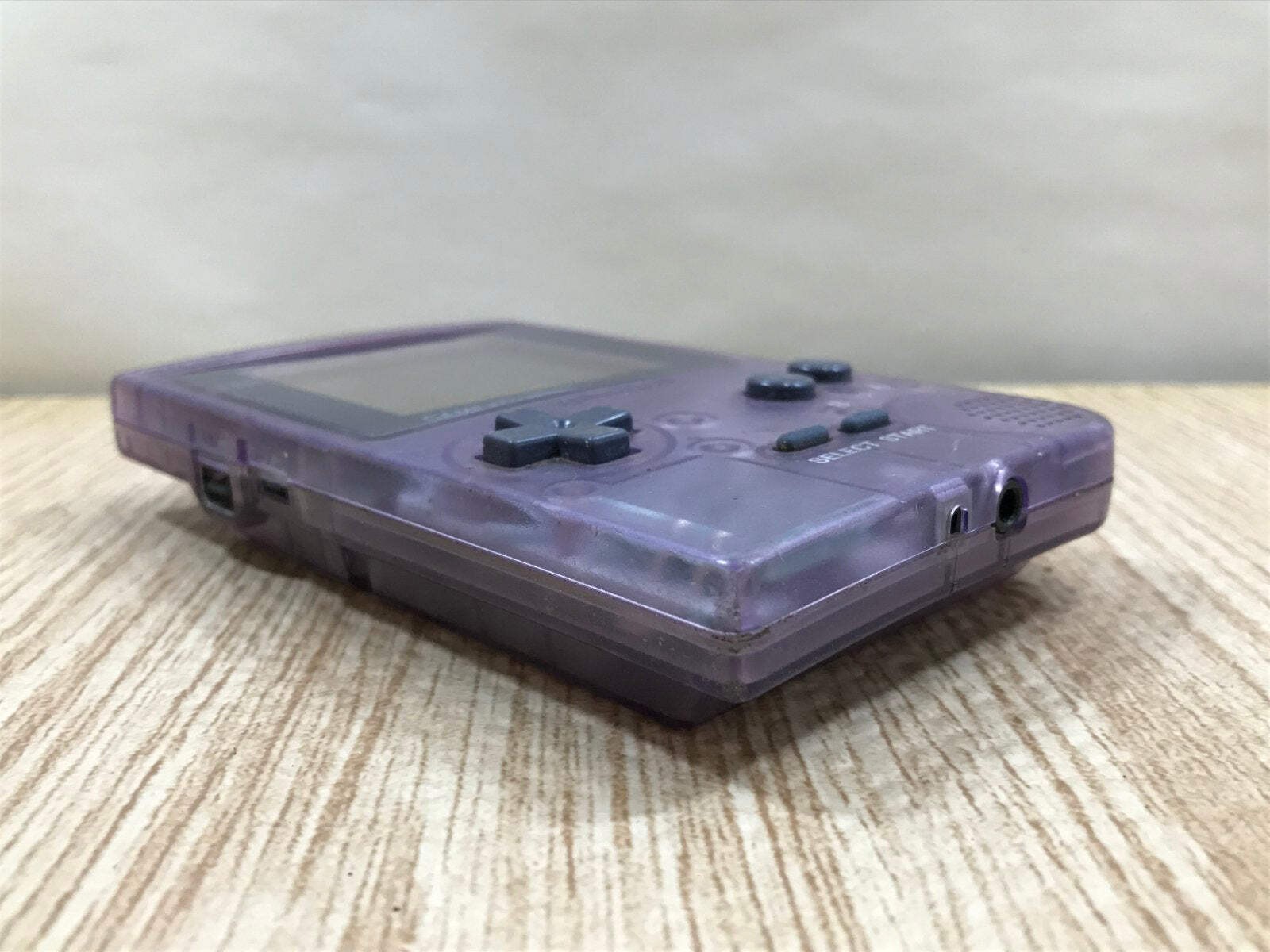 GameBoy Pocket Clear Purple Console Nintendo Japan – Tested Working LG9024