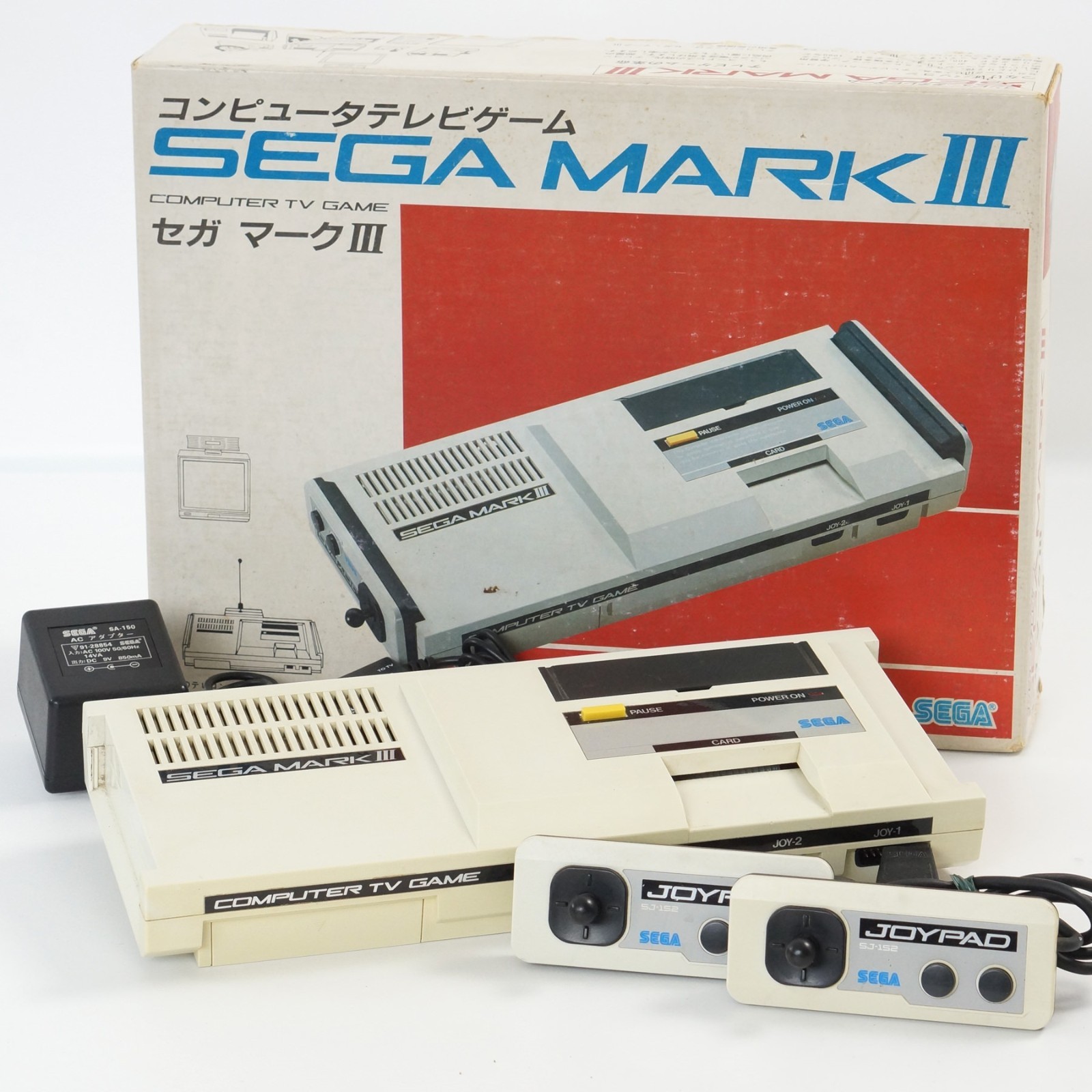 SEGA MARK III 3 Console Boxed Tested System Made in JAPAN Game Ref 4615722