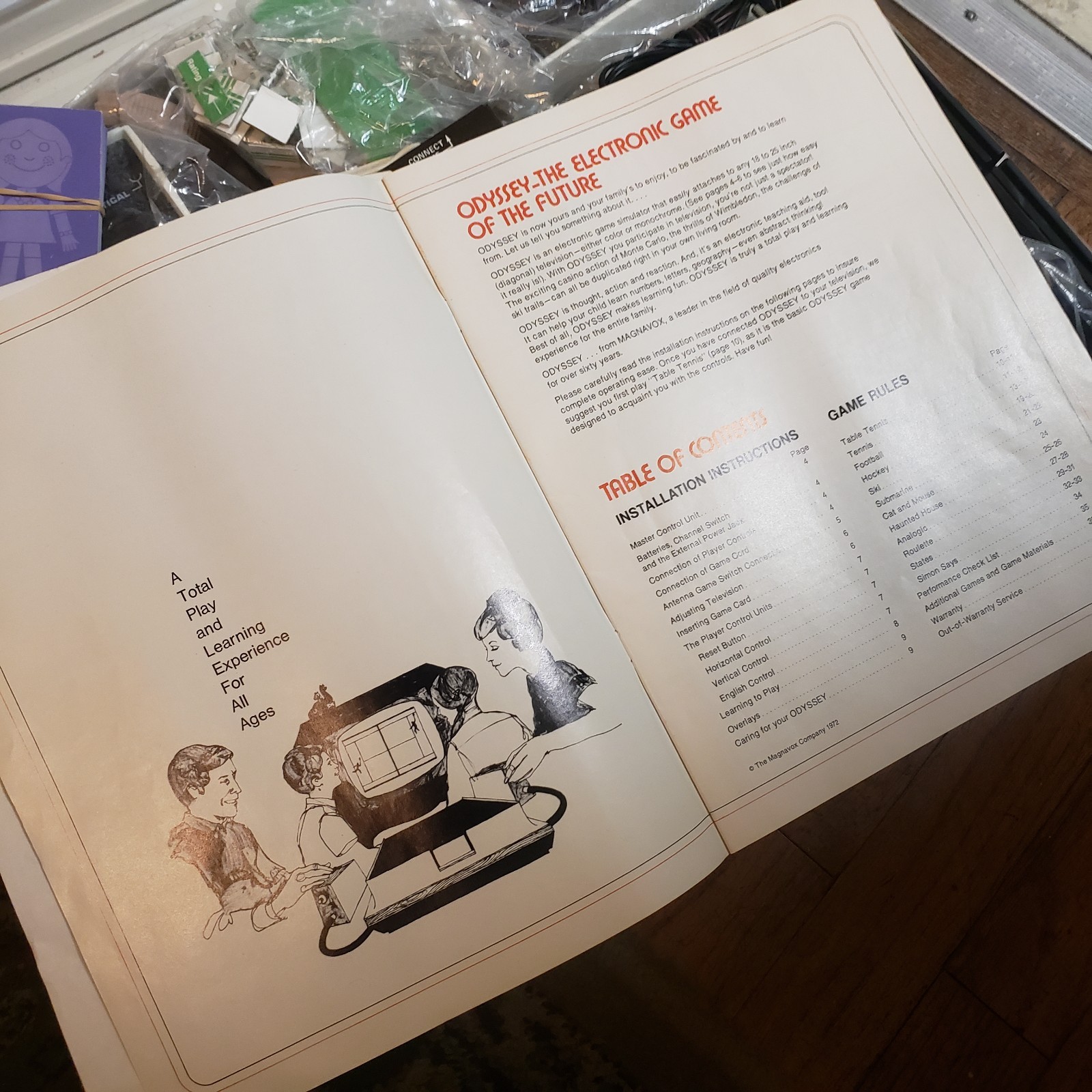 NIB Suitcase Magnavox Odyssey 1974 Ralph Baer. FIRST RUN. Run 1 Rare NTSC!