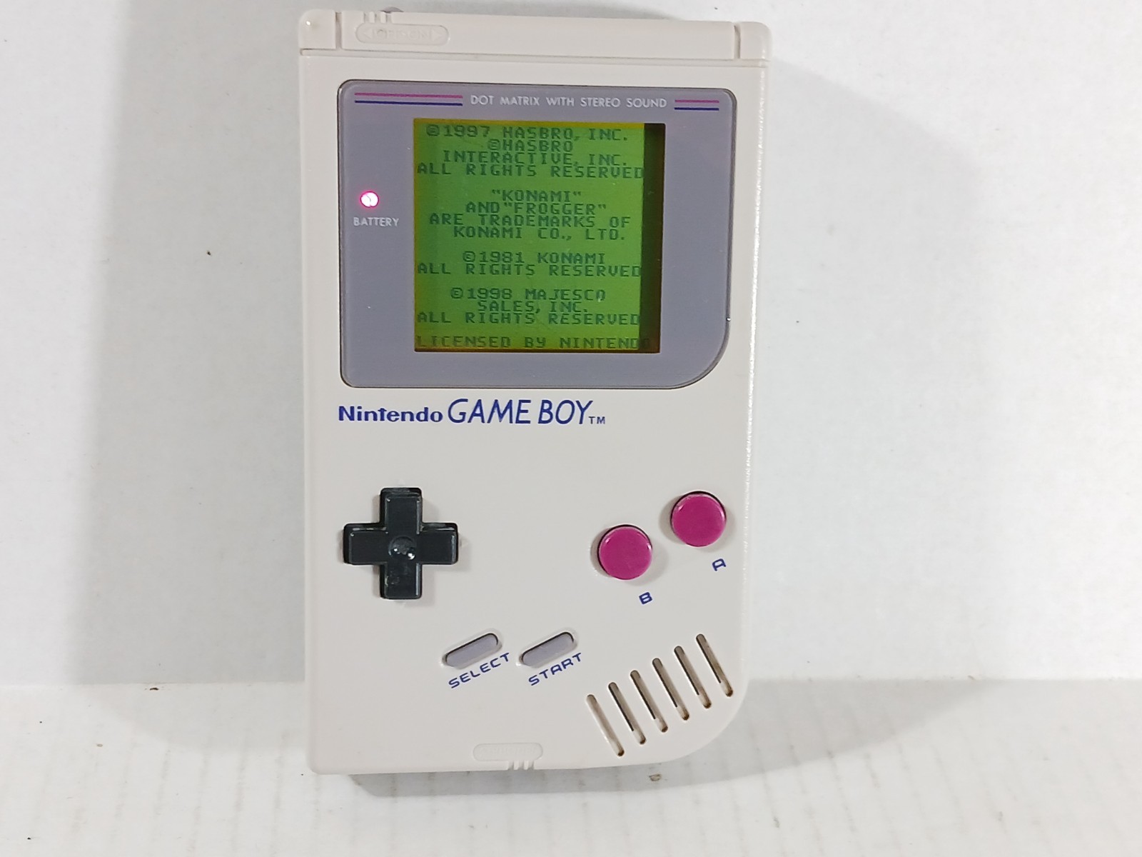Nintendo GameBoy DMG Complete With Box Original Tested CIB Box Manual Game Boy