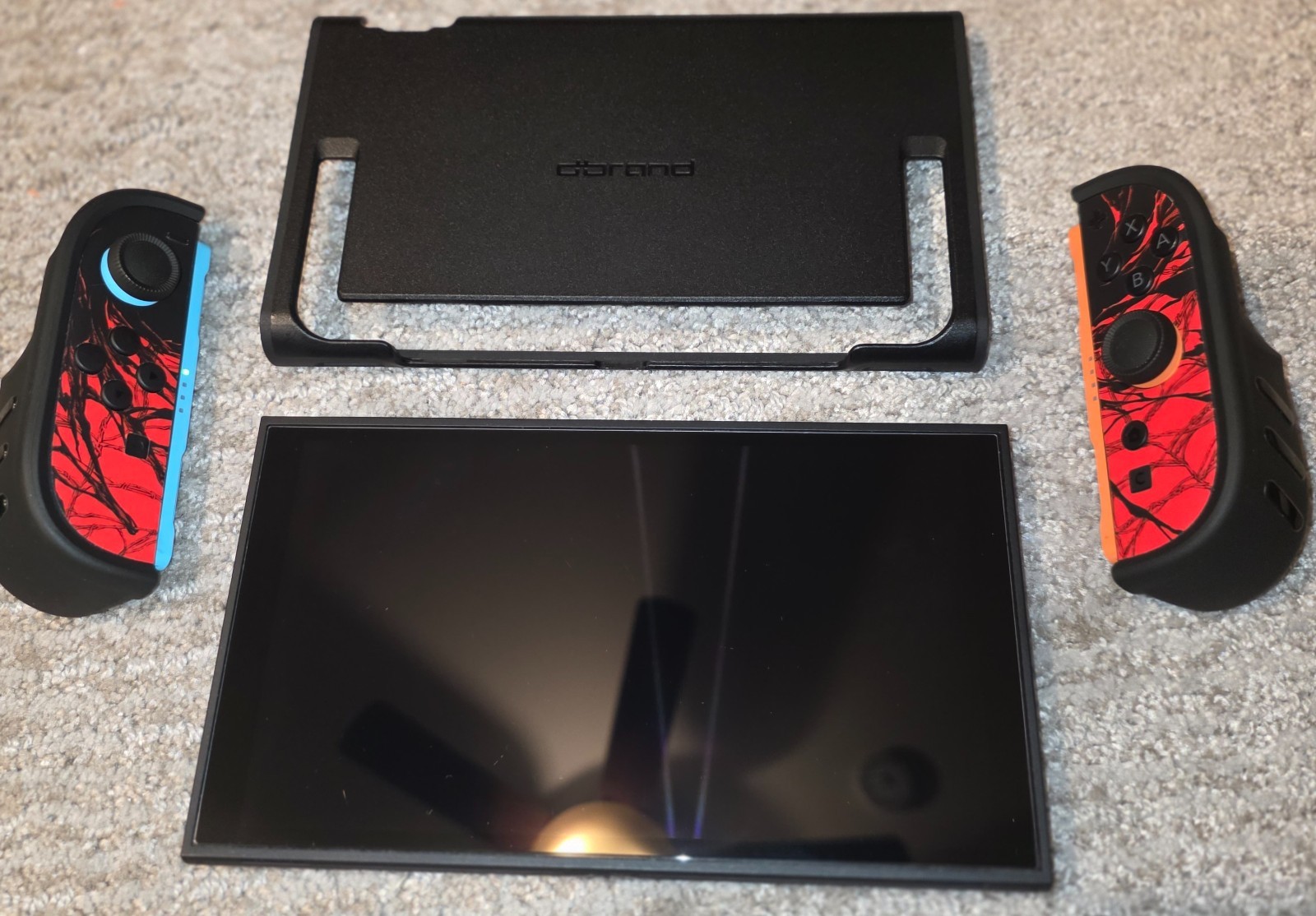 Nintendo Switch 2 with original items PLUS Dbrand skin and killswitch case