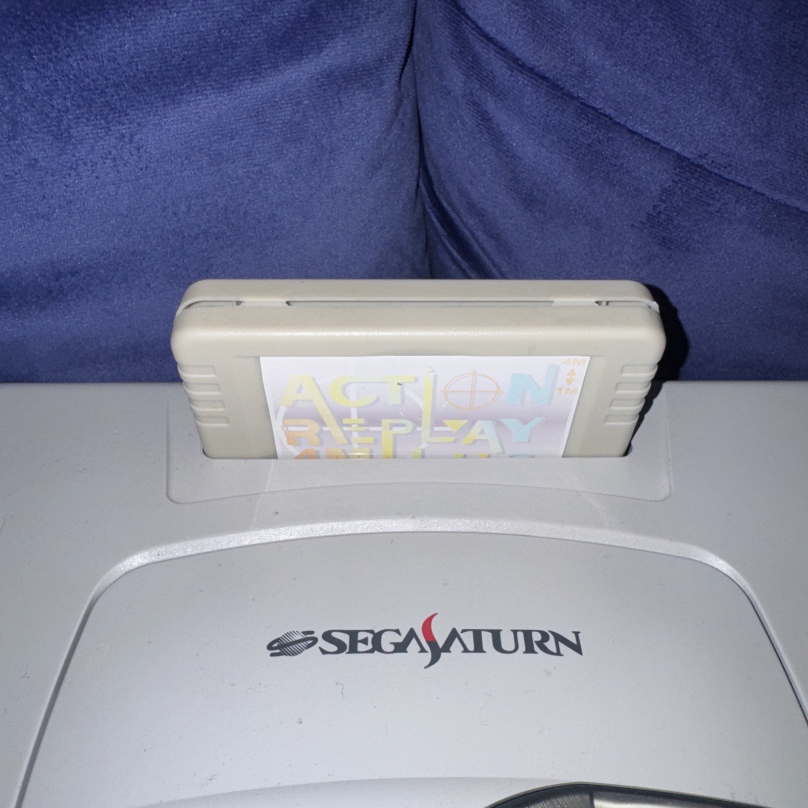 Sega Saturn Japanese Spec Grey with Mode Optical Emulator US Seller Joystick