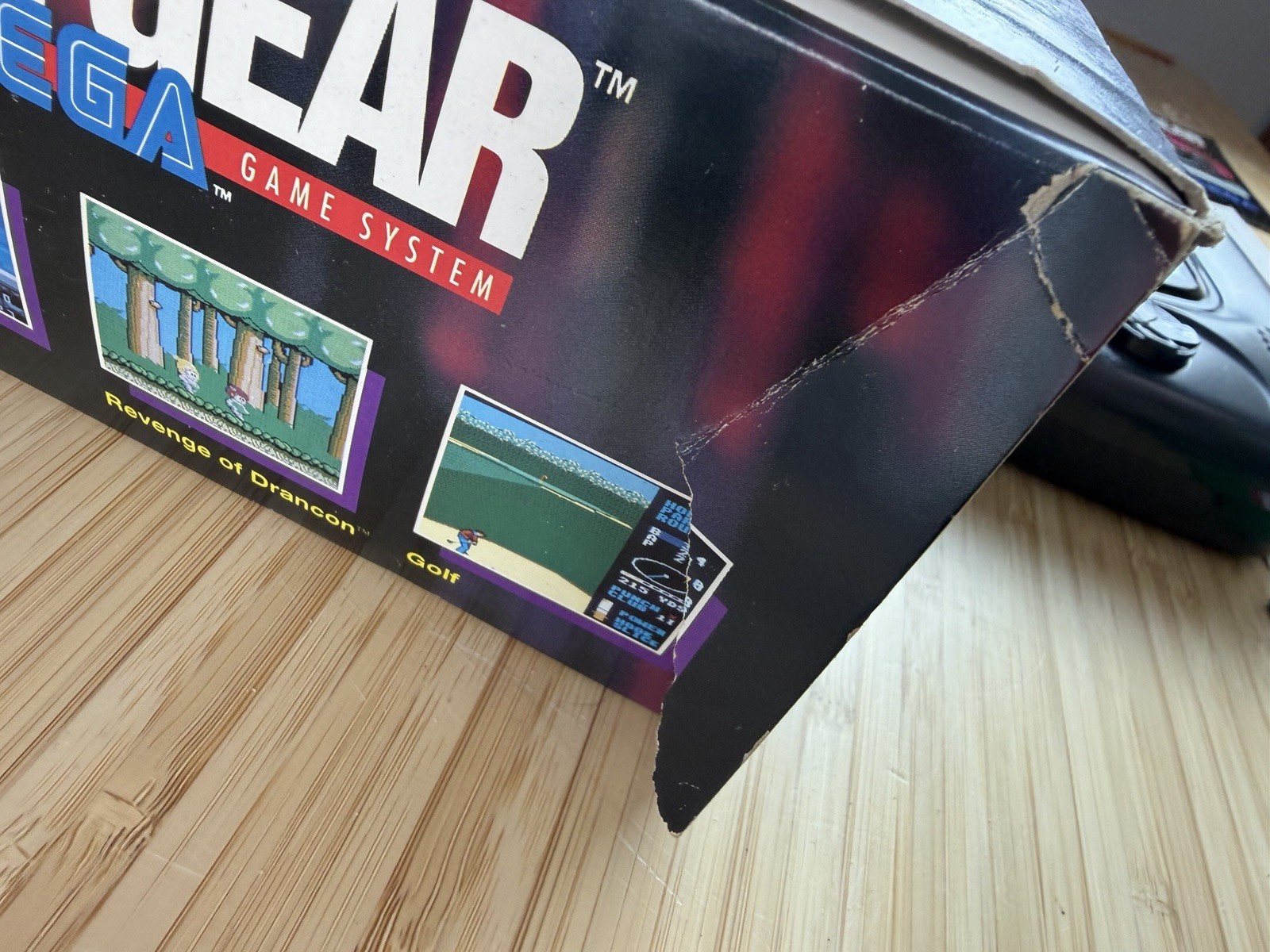 SEGA Game Gear Handheld video game CIB system NICE cosmetic shape screen issue