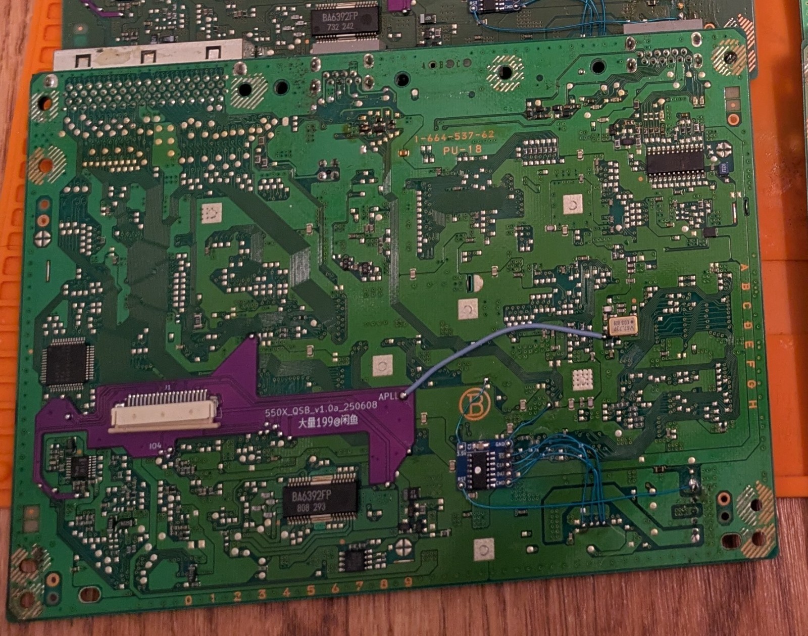 Playstation 1 – SCPH-5501 Board Only – XStation Ready! – In Game Reset
