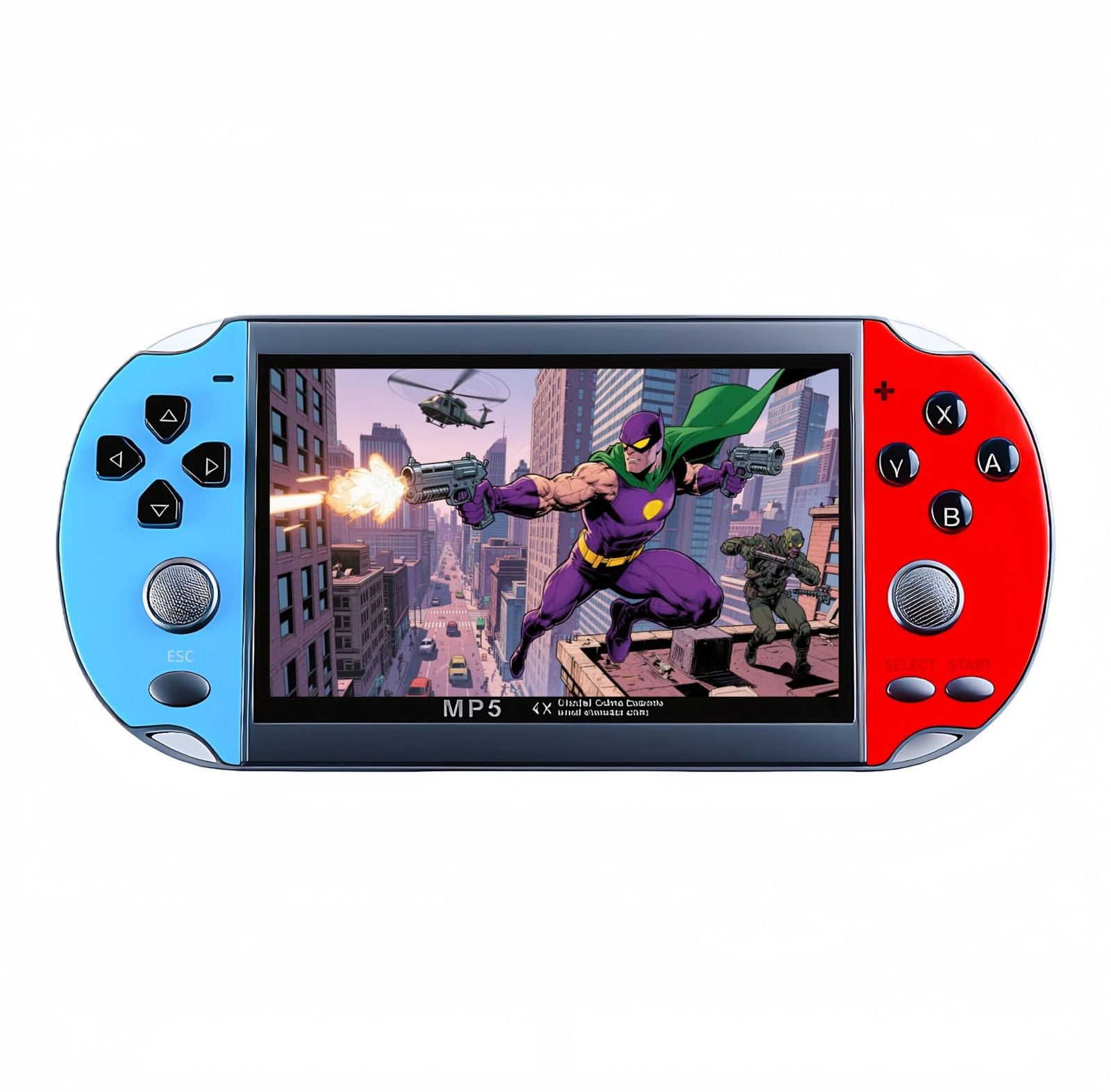 Colorful Video Game Console 4.3 inch Sreen 8GB Built-in 4000 Games Handheld A…