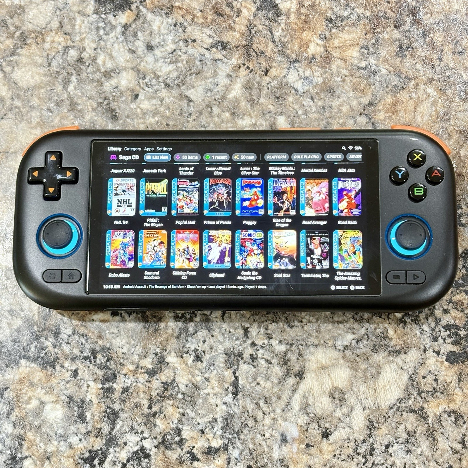 Mangmi Air X + 256GB Card, Retro Gaming Handheld, Custom Loaded Ready To Play