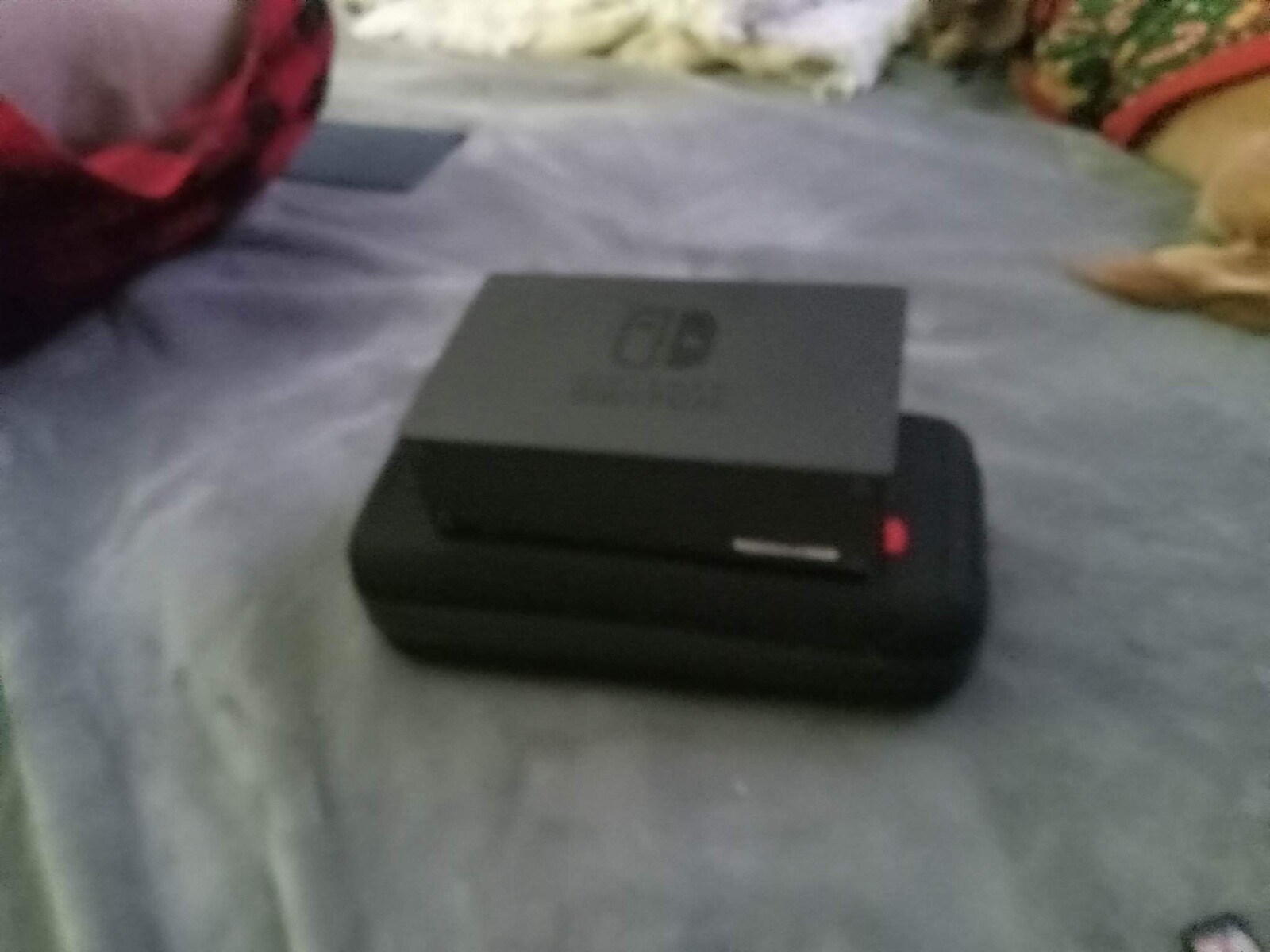 nintendo switch. Basically new. Comes with games,case,headphones,etc