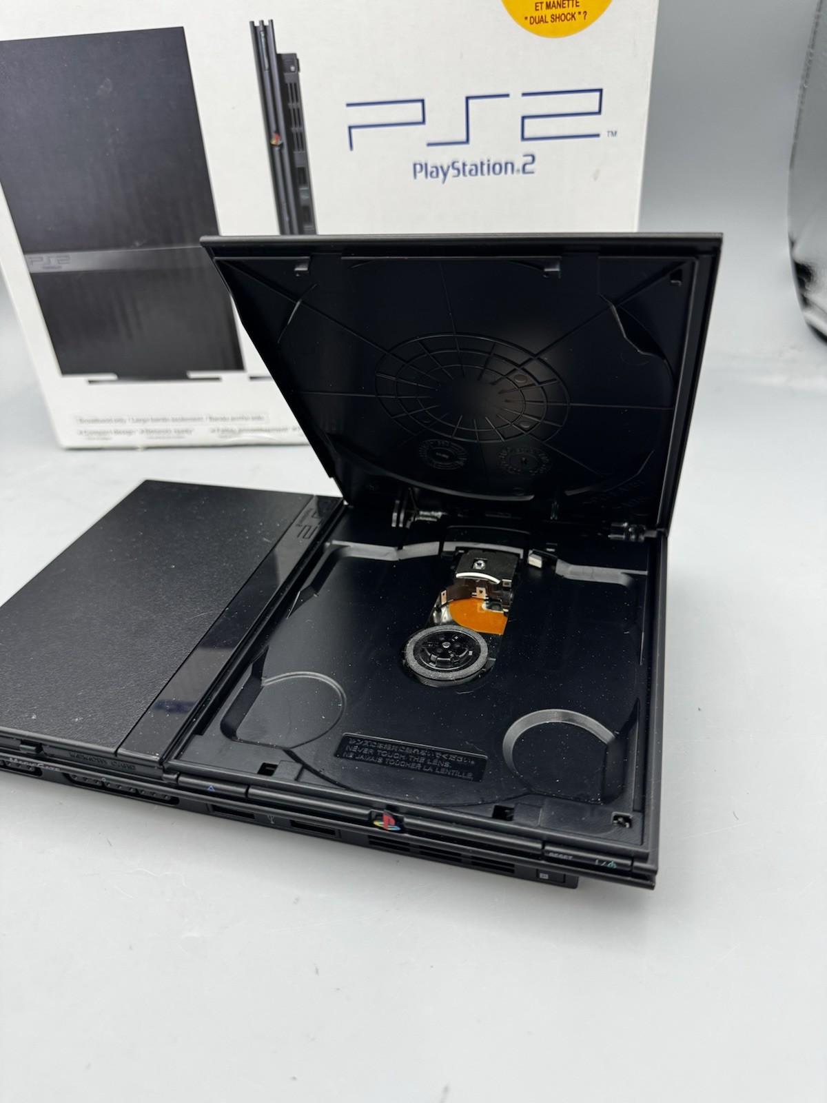 PlayStation 2 Slim Tested & Cleaned Complete In Box New Laser