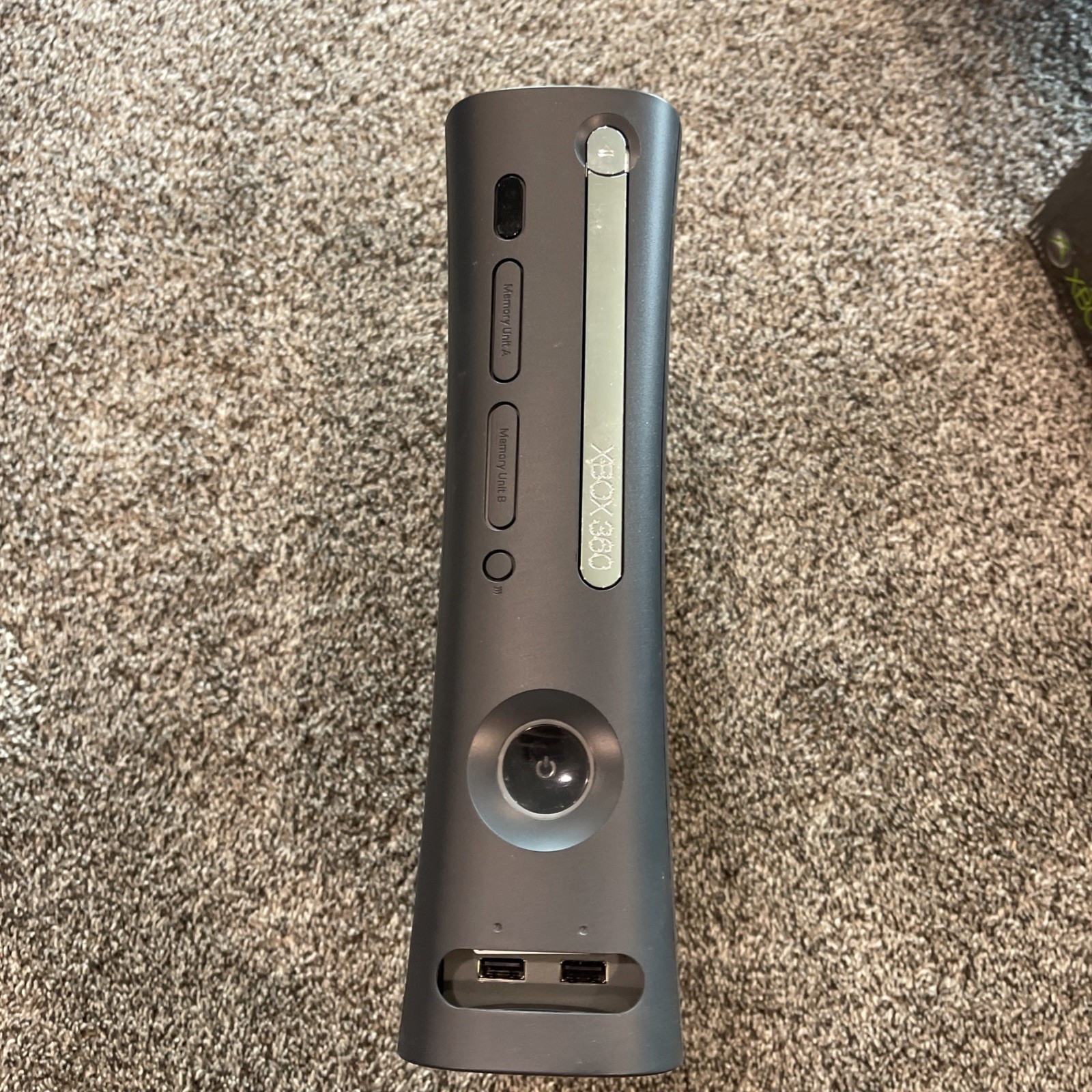 Microsoft Xbox 360 Elite 120GB Console – Black – In Box – Tested – ***Working***