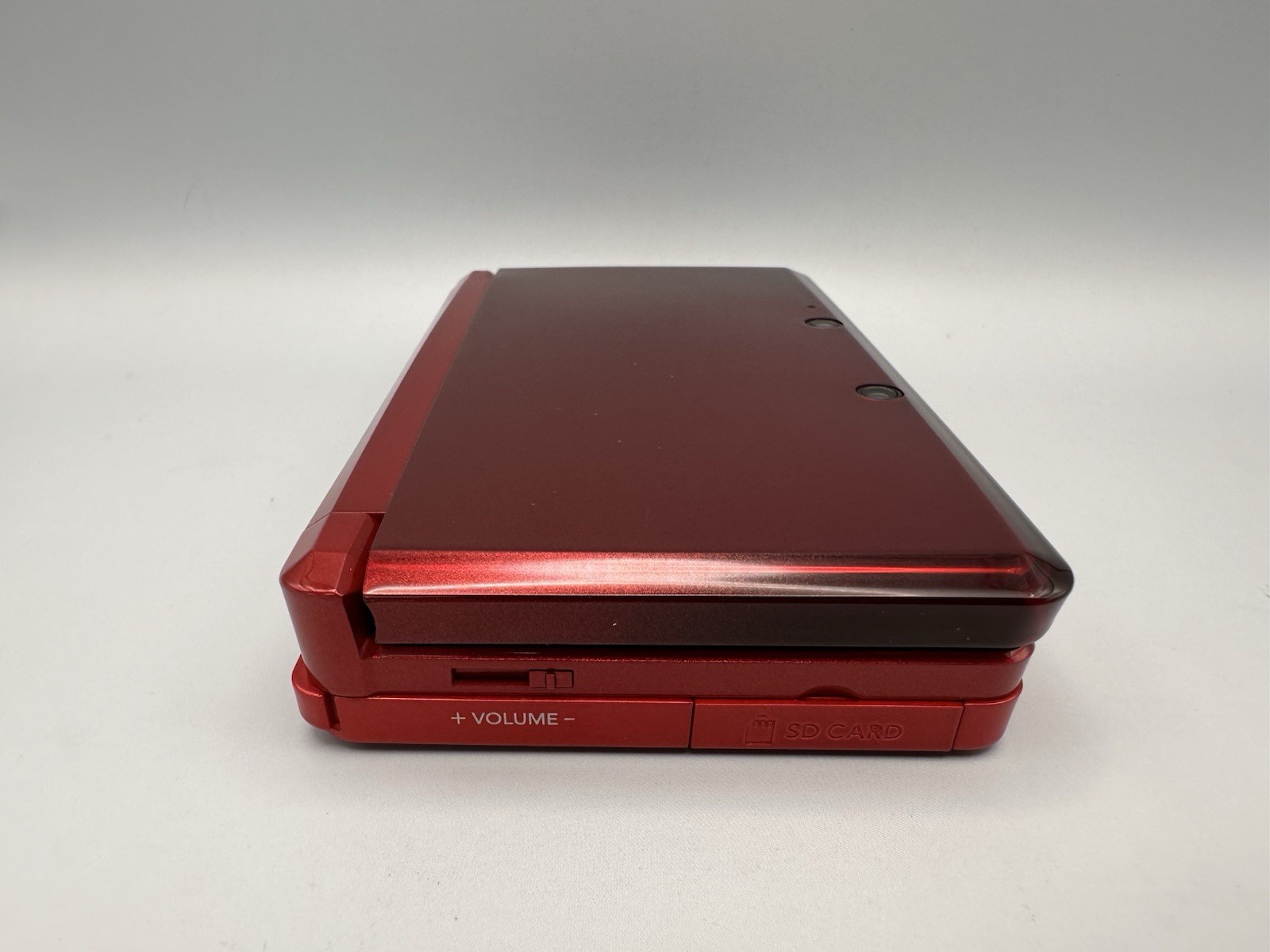 Nintendo 3DS Flare Red Japanese Import Handheld Game Console (Tested, Complete)