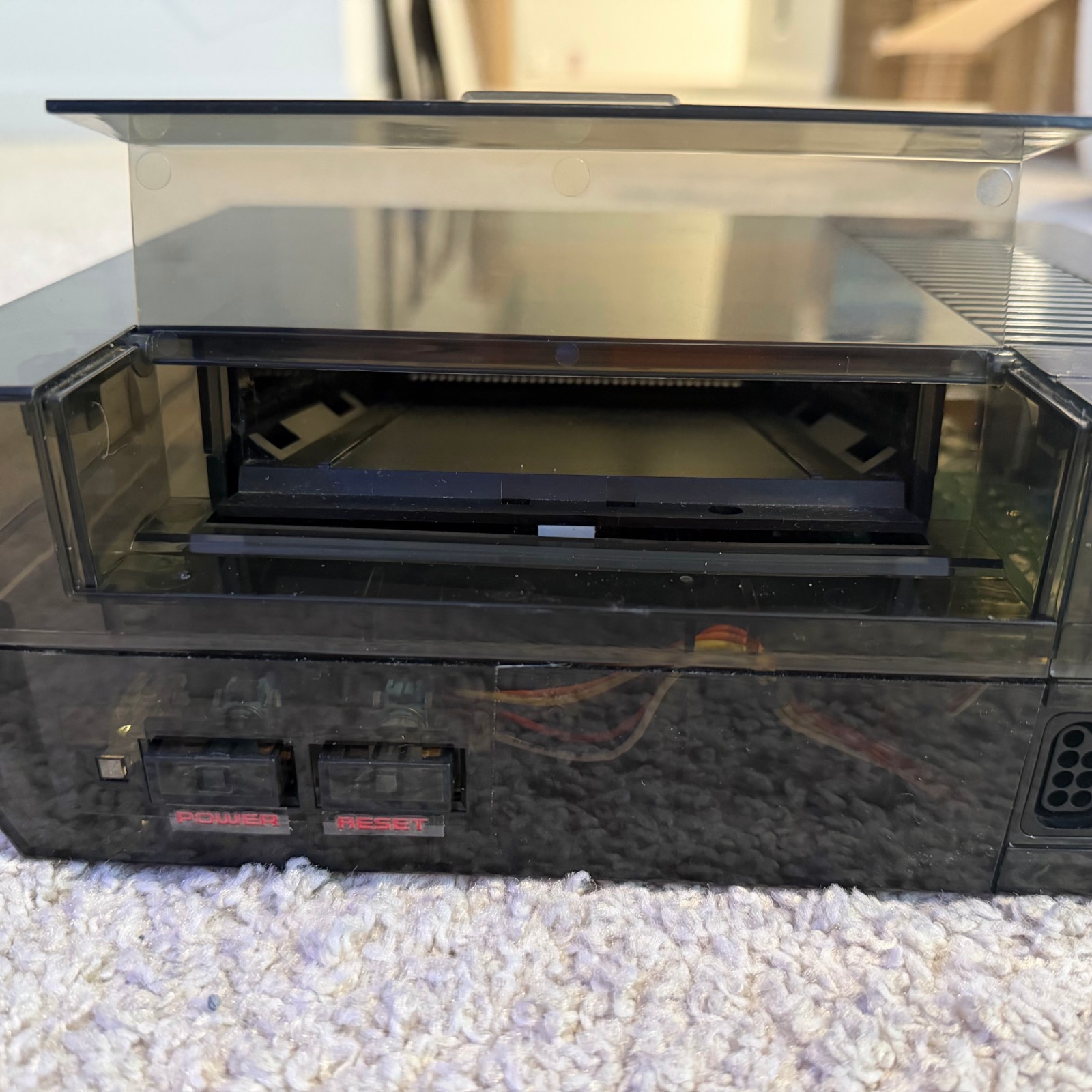 Custom Transparent Black Nintendo Entertainment System Console NES Bundle