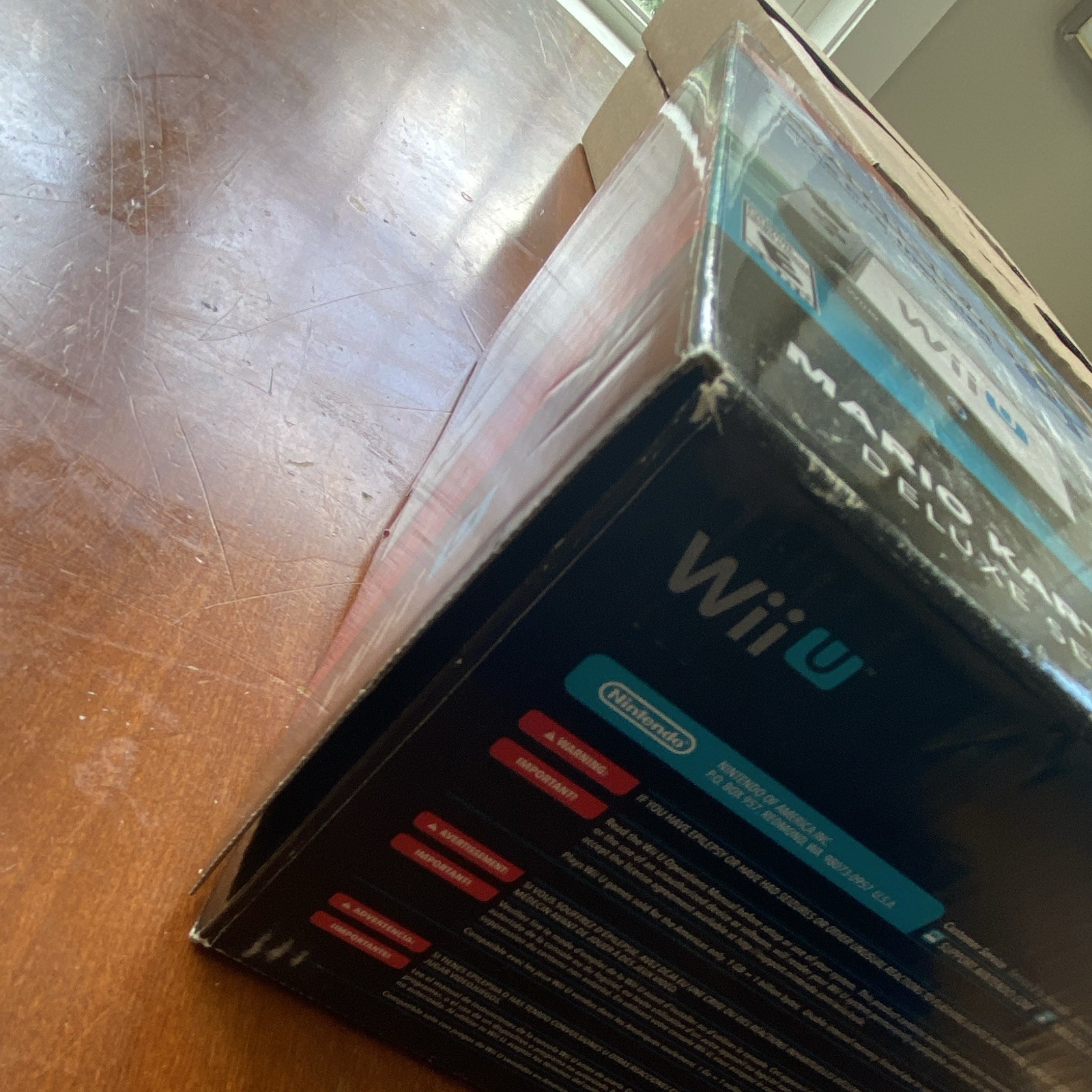 Nintendo Wii U Mario Kart 8 Deluxe Set 32GB Black Console HDMI 1080p US CIB