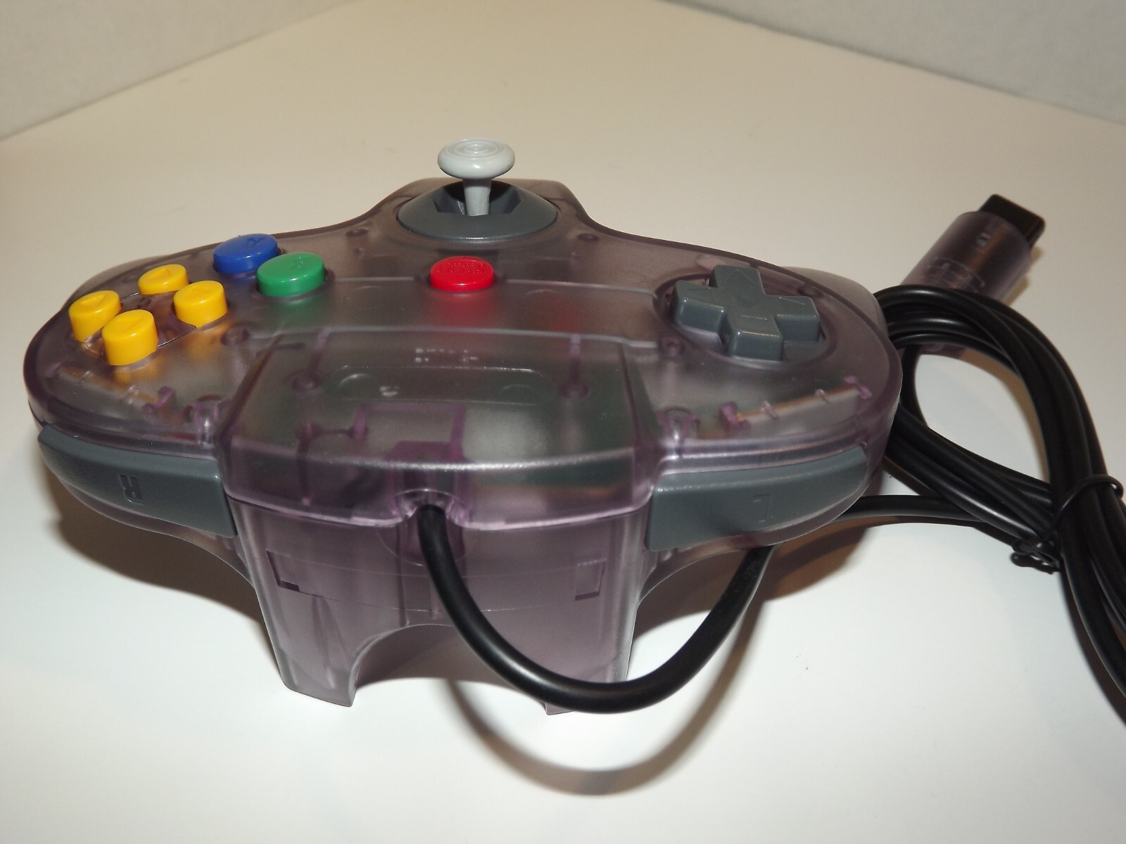 Nintendo 64 N64 Atomic Purple Console w/ Controller Cables Tested 30-Day Wty