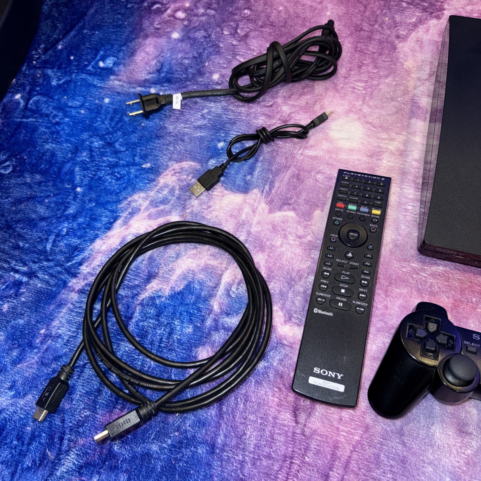 Sony PlayStation 3 Slim 250GB System PS3 CECH2001B & Huge 18 Game Lot !