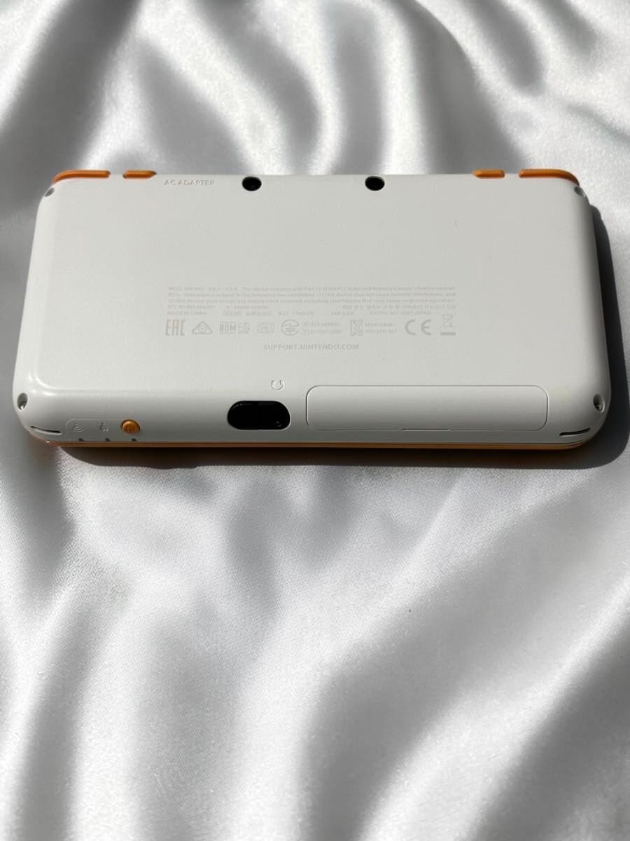 [EXC] New Nintendo 2DS XL LL White Orange Console Stylus Japanese ver w/Box
