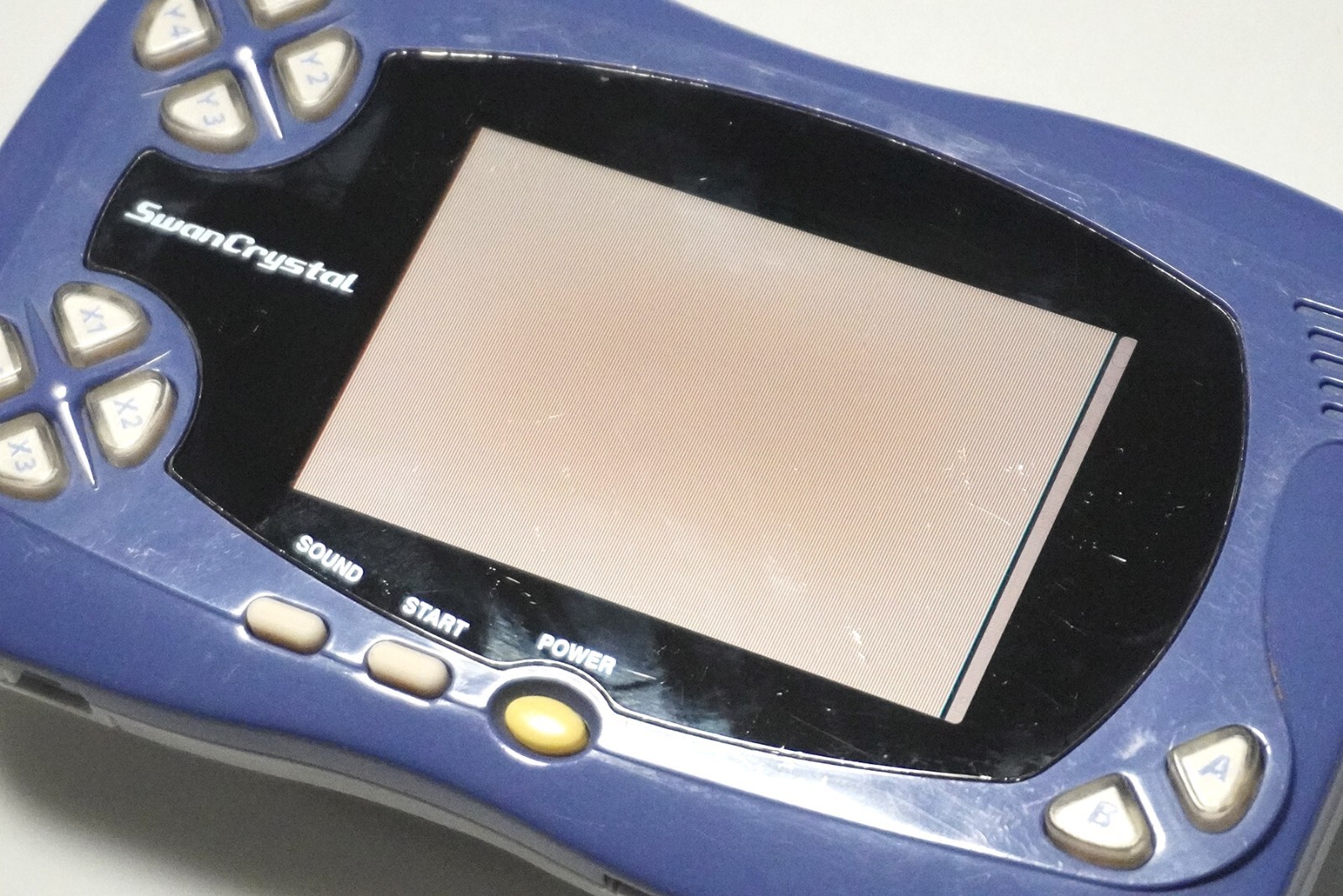 Wonder Swan Crystal handheld console blue Japan WondeSwan system US Seller