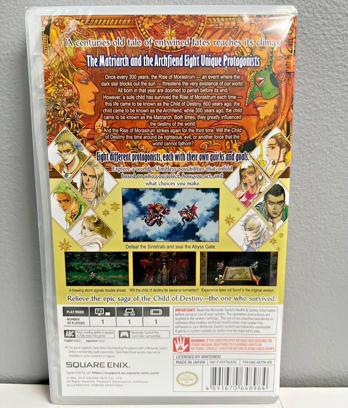 Romancing SaGa 3 Switch Brand New Game Special [2020 RPG]