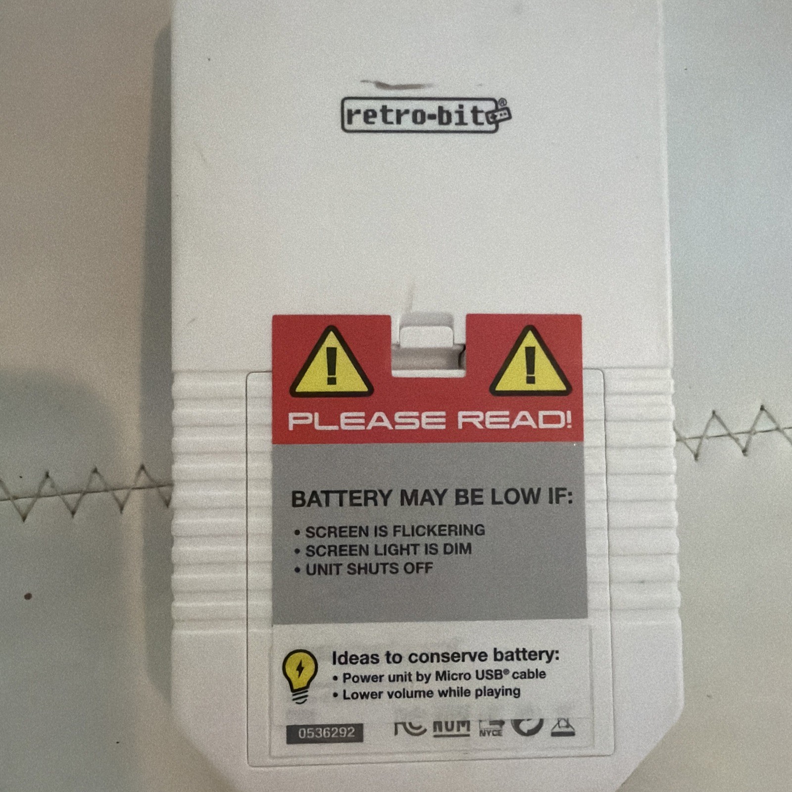 Retro-Bit Go Retro Portable Game-Just Console