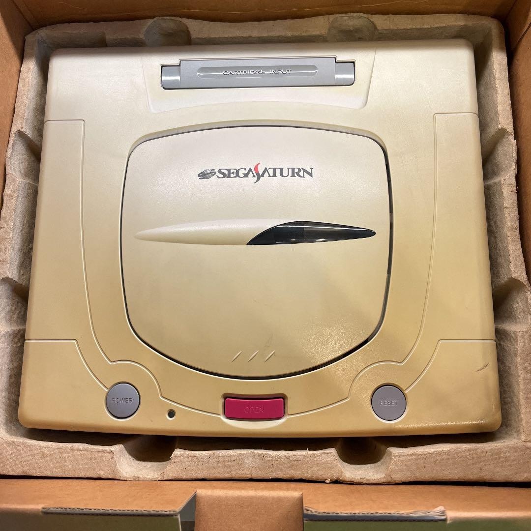 Sega Saturn HST-0014 Game Console Body with Box