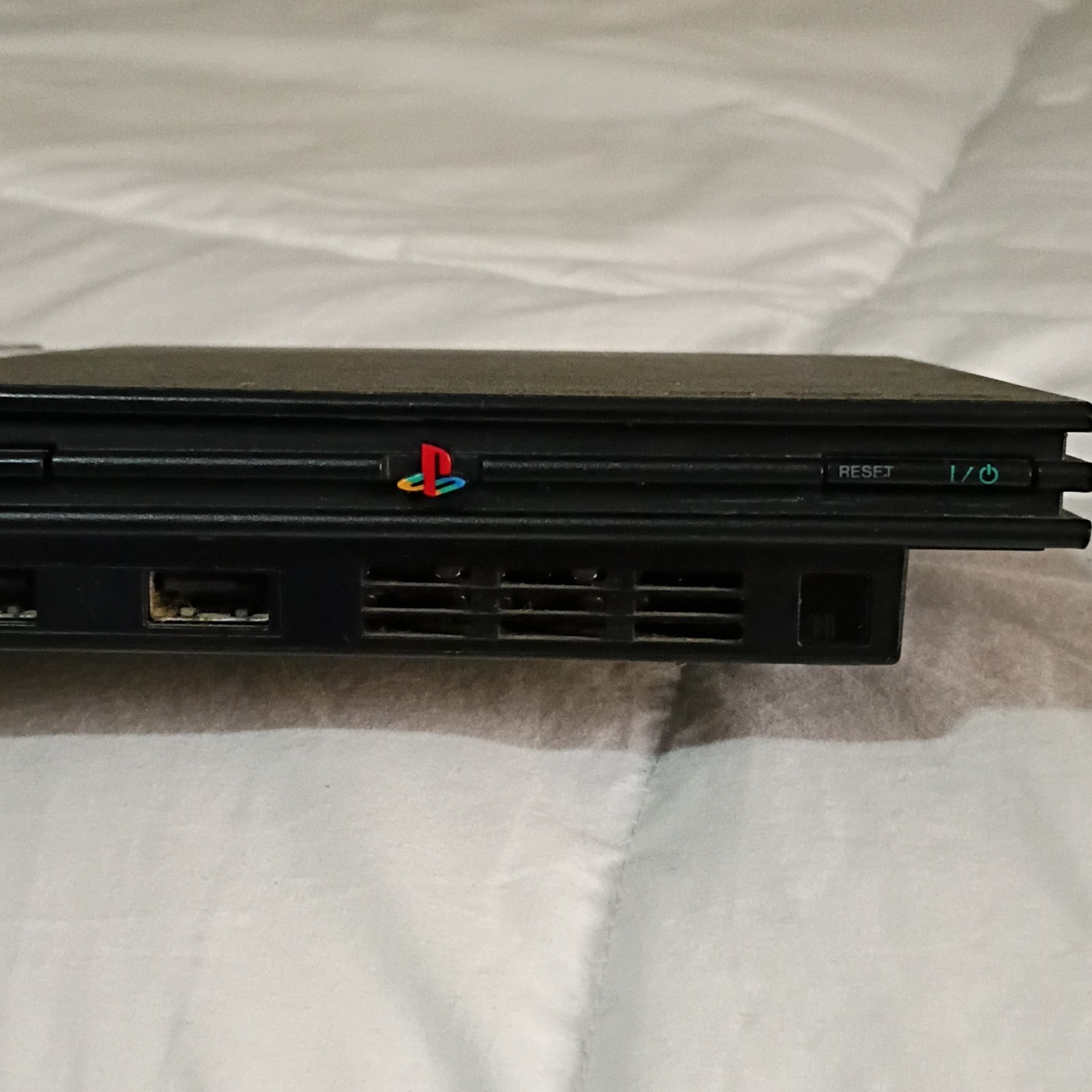 Sony PlayStation 2 Slim PS2 Black Bundle Controller AC Adapter 128MB Card
