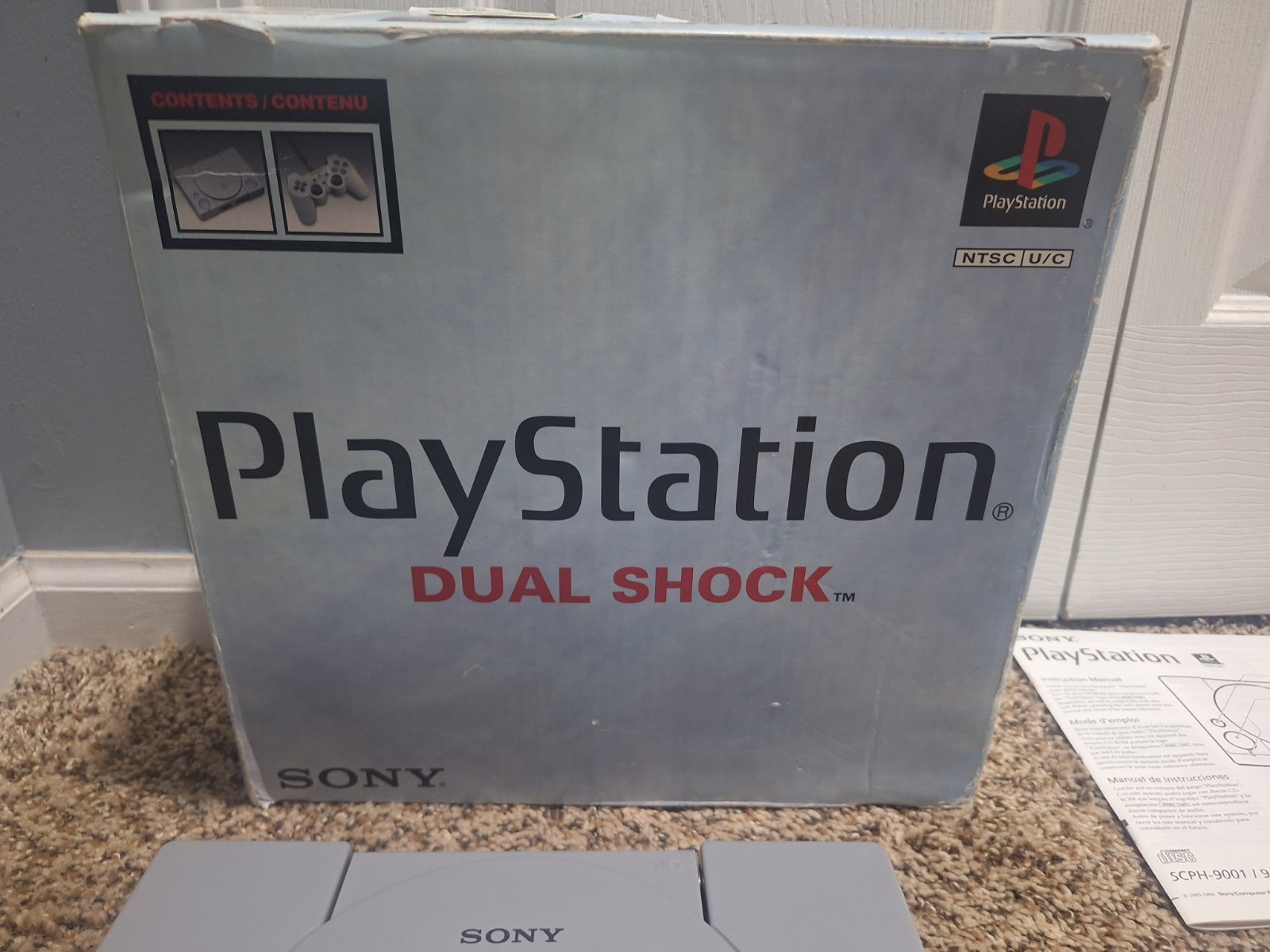 Sony PlayStation DualShock SCPH-9001 Console Complete CIB Original Box MINT!