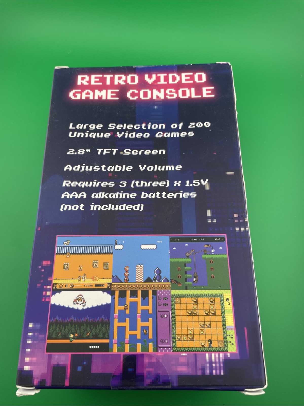 Vivitar Retro Mini Video Game Console 200 Games Included Mini TV