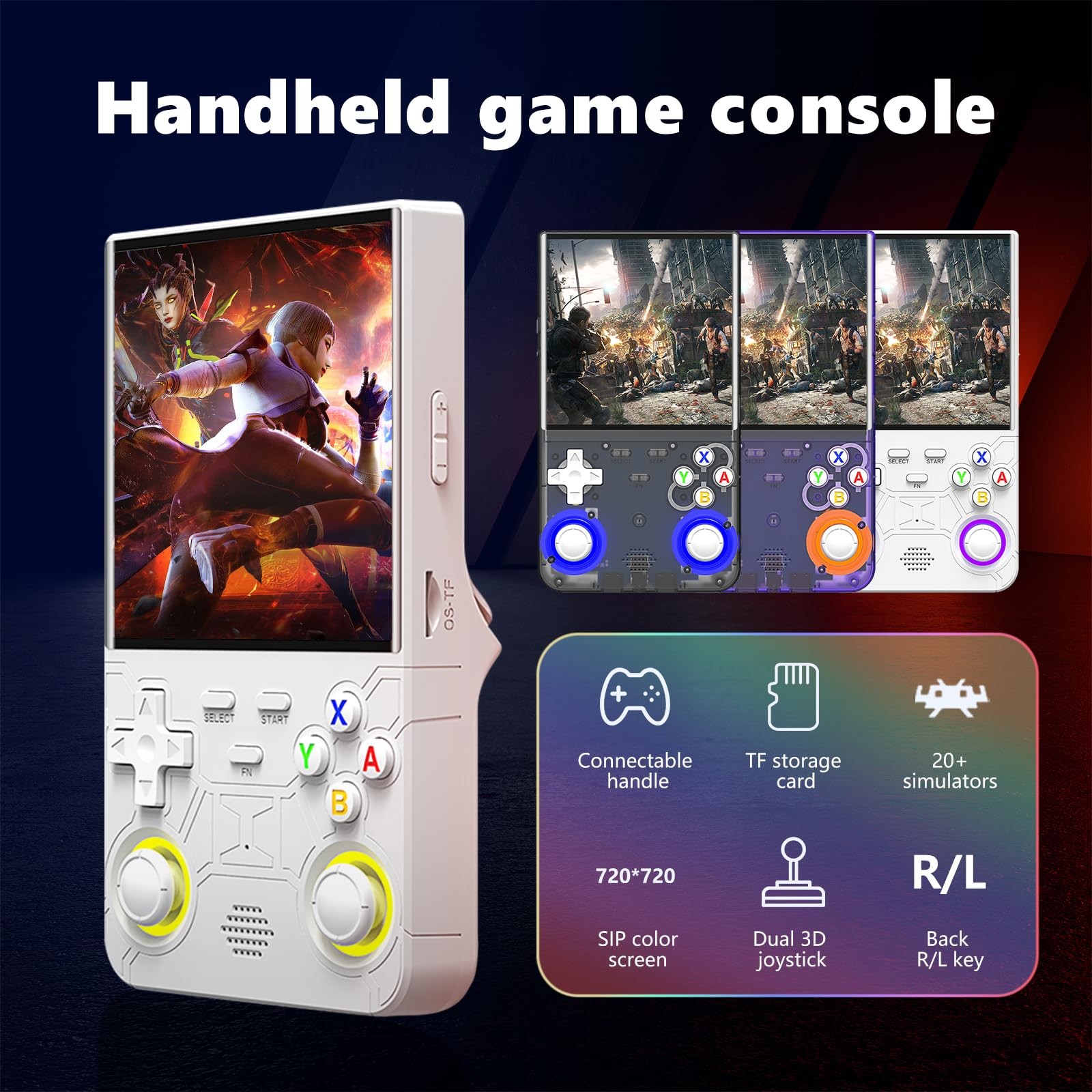 2025 New Upgrade R36ULTRA Retro Handheld Game Console with 64G Built-in 21000…