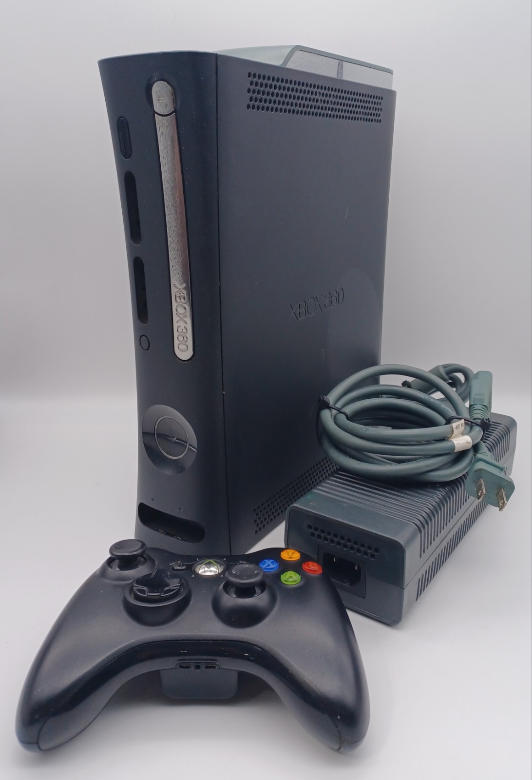 Grey Original Xbox 360 Fat “Jasper V2” Console 20GB HDD Bundle – Tested Working