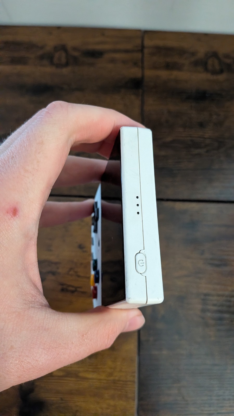 Miyoo Mini Plus + Handheld Retrogaming Emulator Console White NO BACK