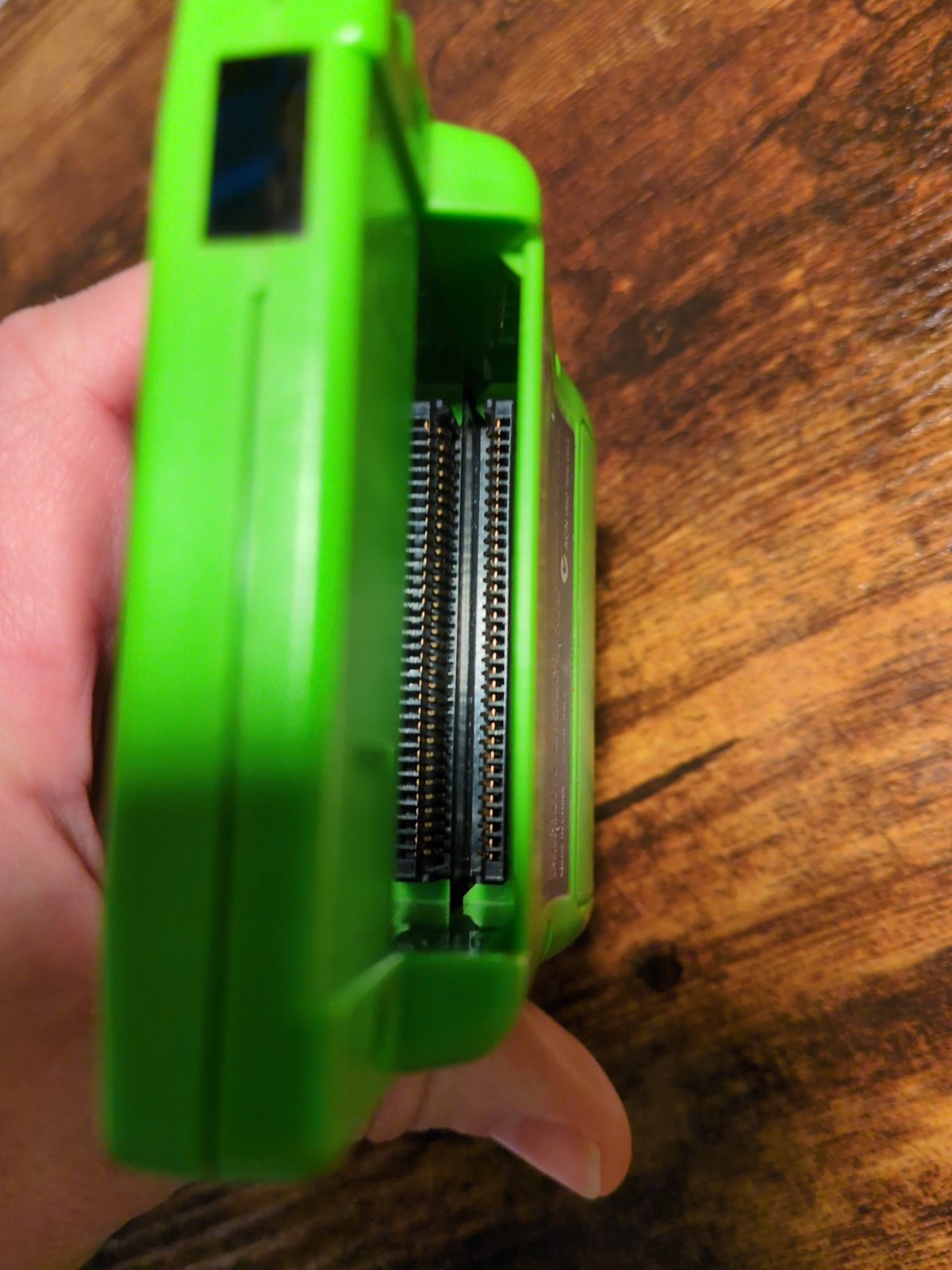 Nintendo Game Boy Color – Lime Green – Working +Carrying Case! (no games)