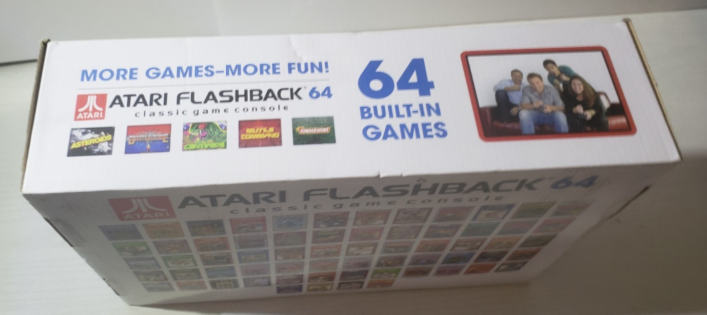Atari Flashback 64 Special Edition Console w/ Box & 64 Built-in Games-A3, NEW