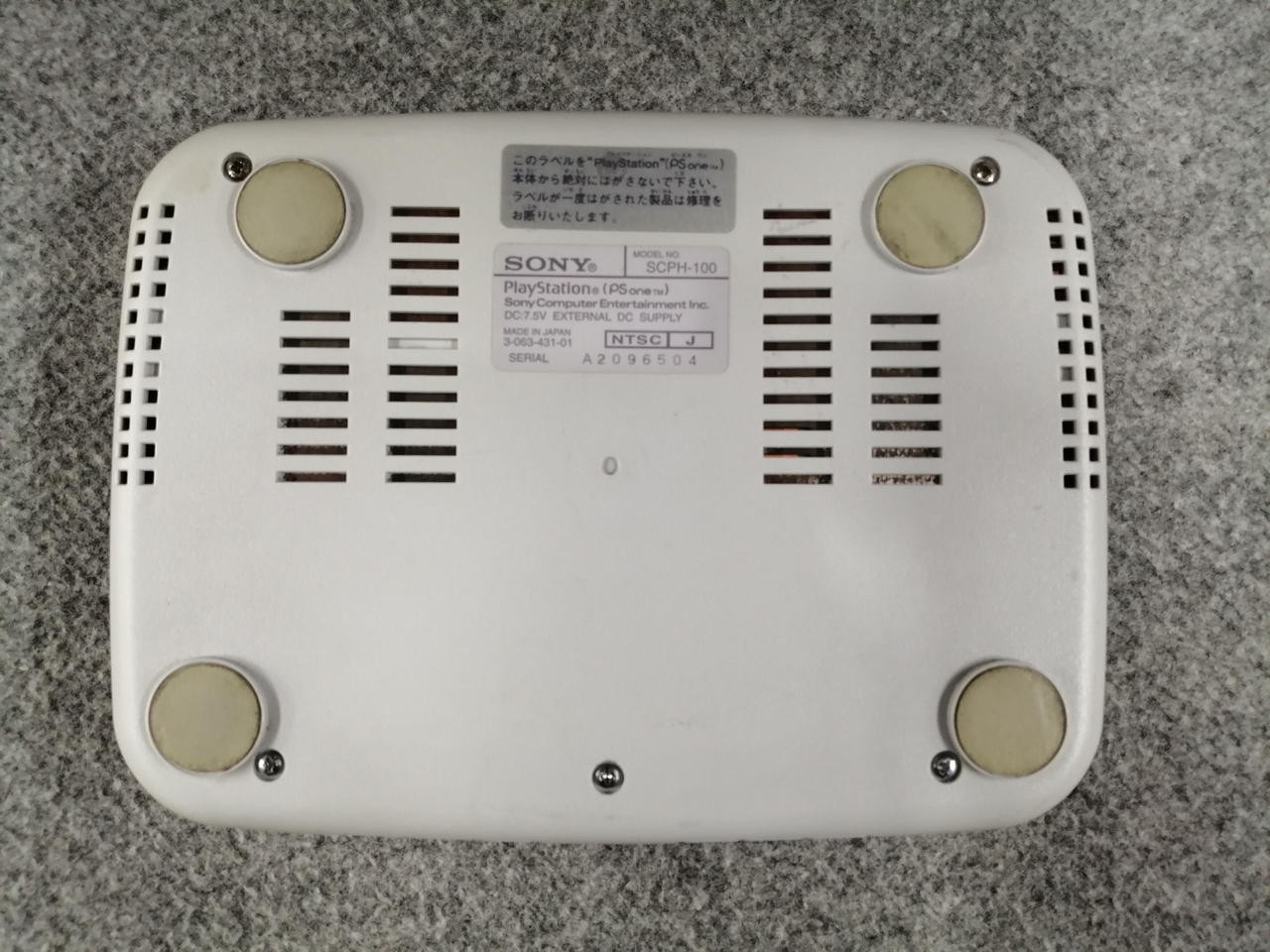 PS ONE Model SCPH 100 SONY