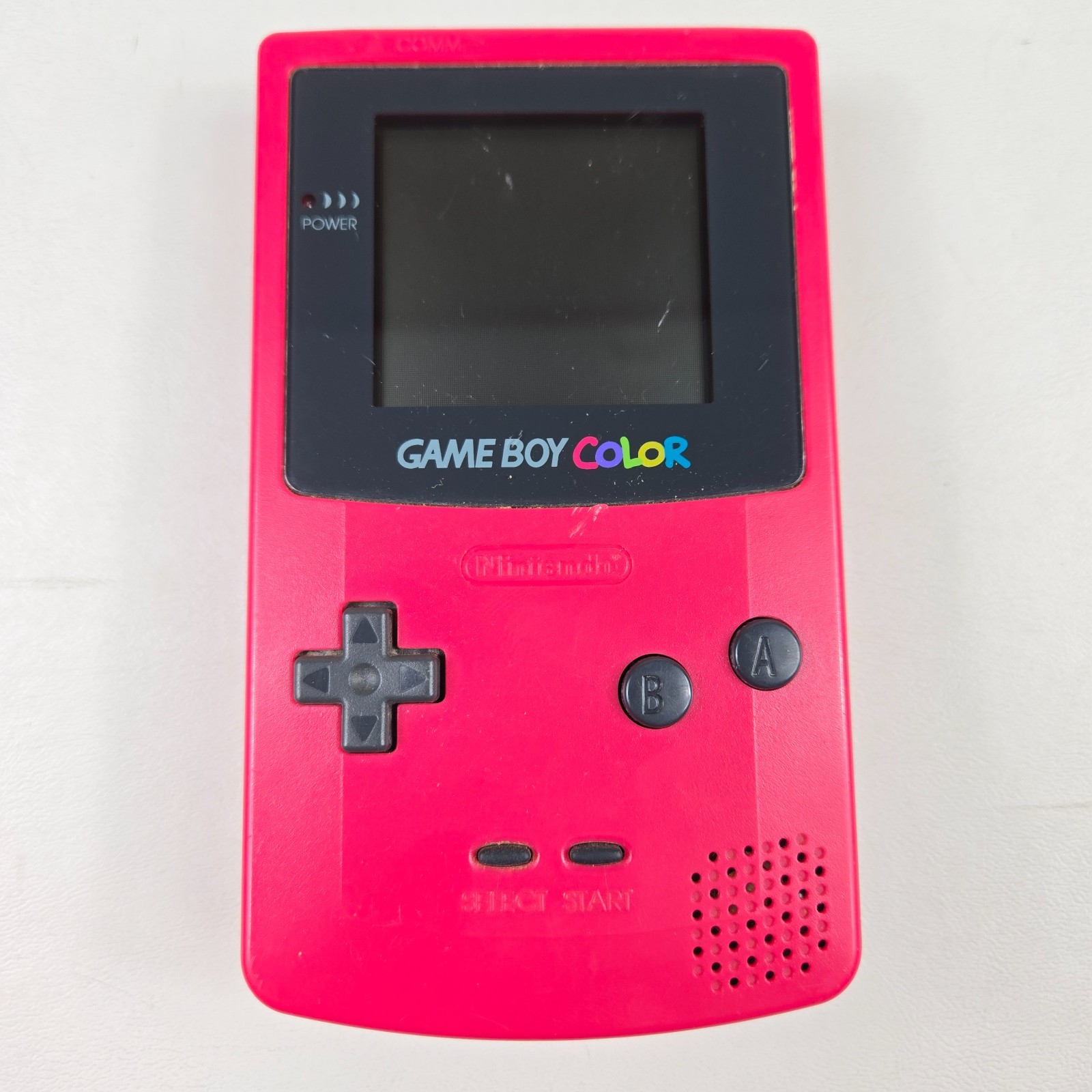 Nintendo Game Boy Color Handheld Game Console Berry Pink CGB-001 Tested Original