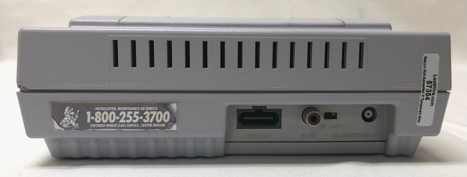 Original Super Nintendo Entertainment System Console SNES Video Game Bundle