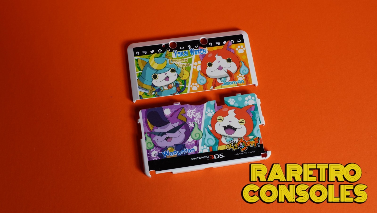 Official Nintendo 3DS Yo-kai Watch Plastic Shell Cover – Japanese – USA SHIP
