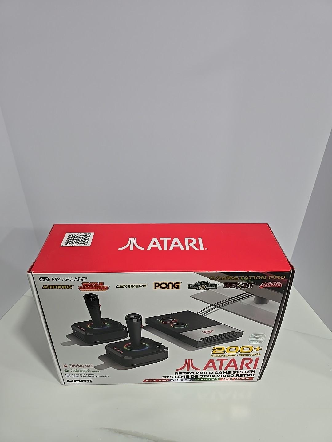 Atari Gamestation Pro My Arcade Asteroids Centipede Missile Command +200 NIB