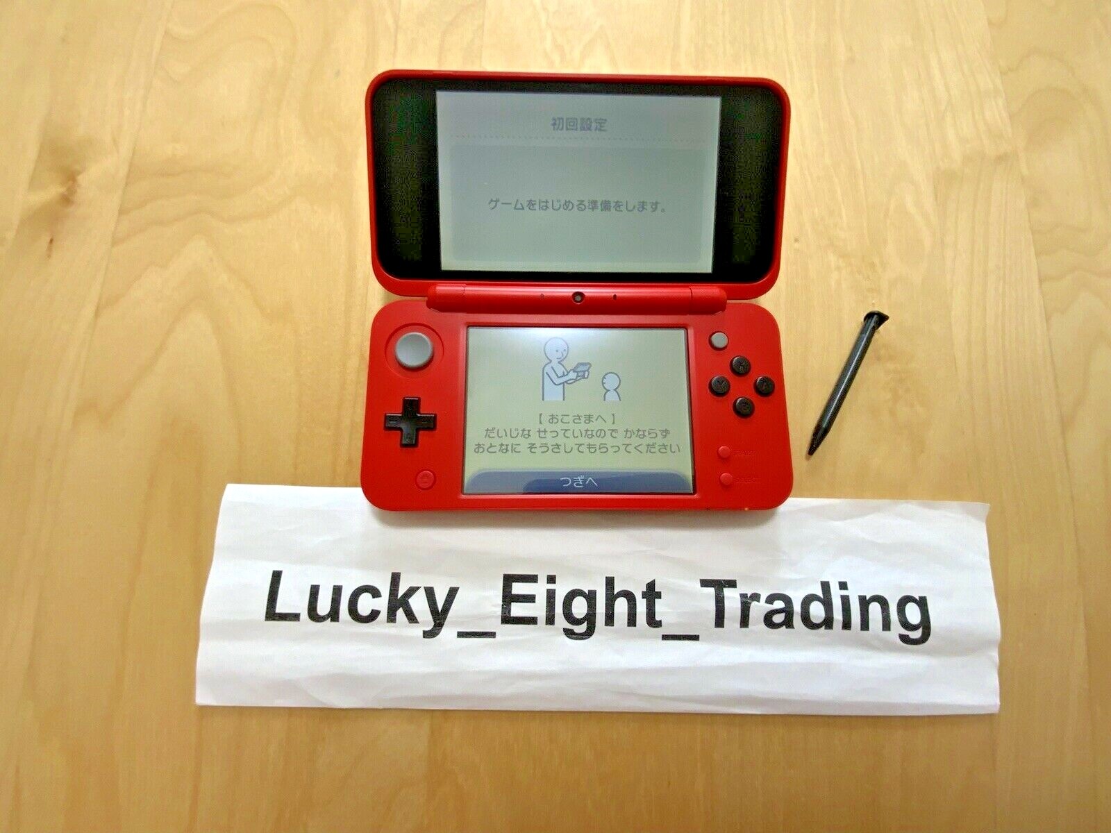 New Nintendo 2DS XL LL Poke Ball Edition Console only Pikachu Monster [H]