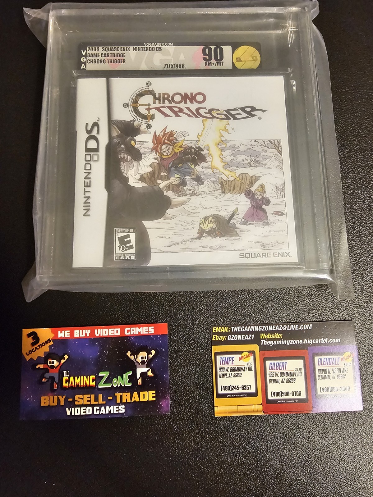 Chrono Trigger Nintendo DS Graded VGA 90 NM+ / MT New Sealed
