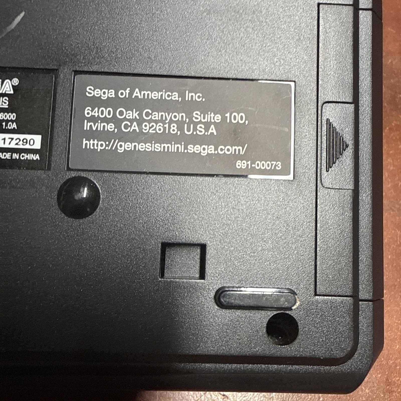 Used SEGA Genesis MK-1600 16-BIT Mini Console Power Supply Controllers Tested