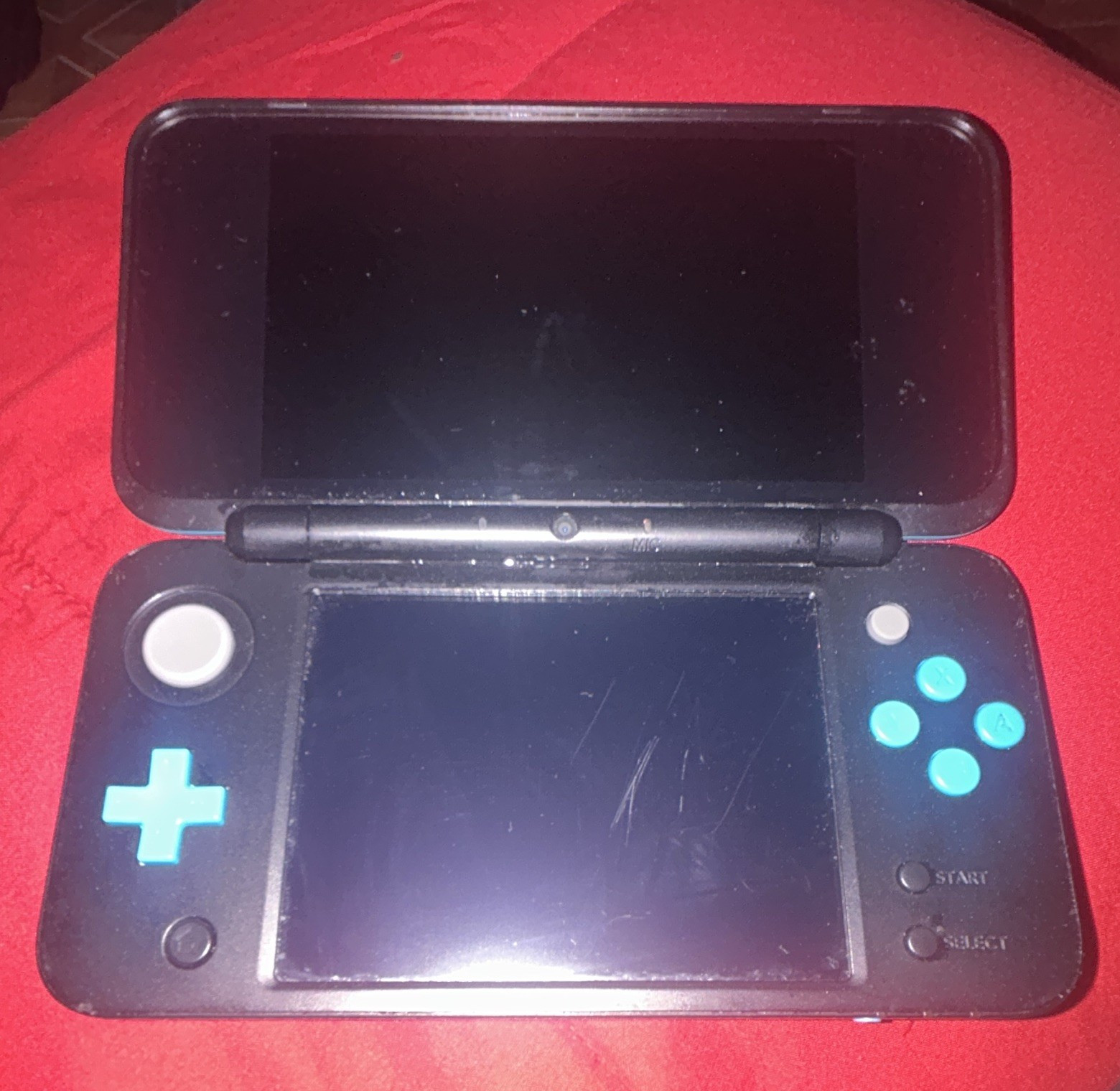Nintendo 3DS XL Handheld System Black/Blue 4GB 3D Camera SPR-001