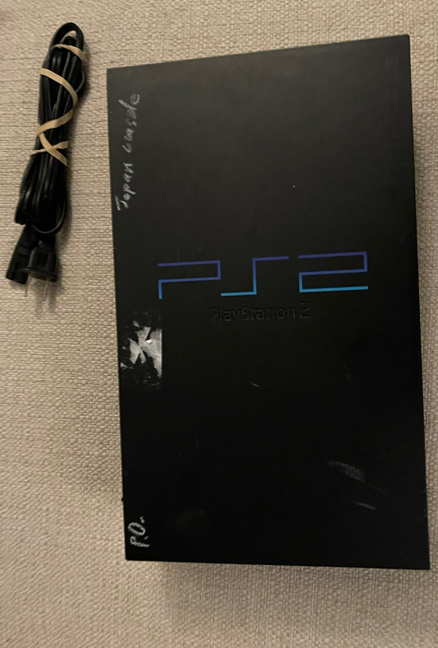Sony PlayStation 2 Black Console (NTSC-J)