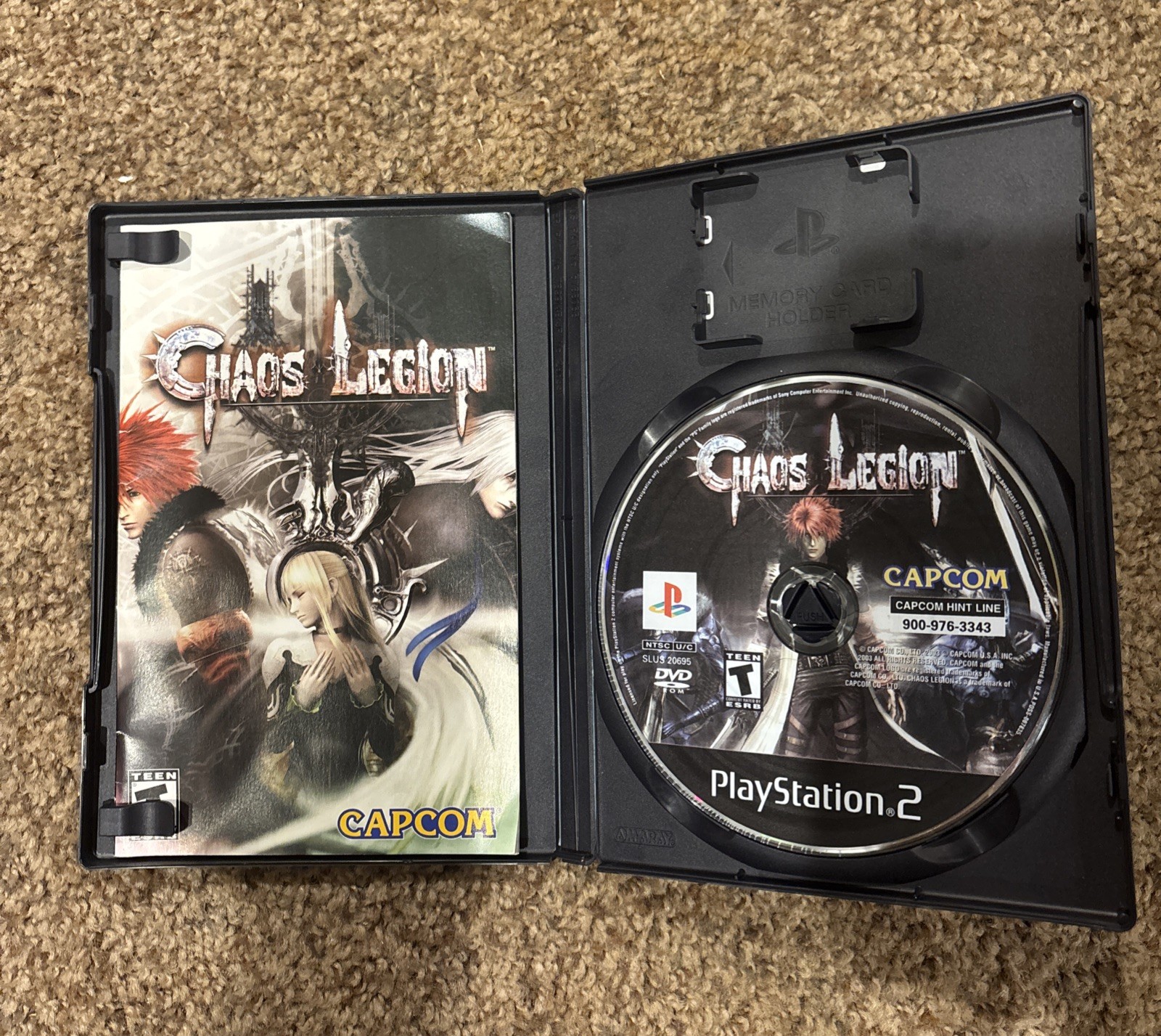 Sony PlayStation 2 Slim – Black (SCPH-79001) – 2 OEM Controllers & 19 Games Lot