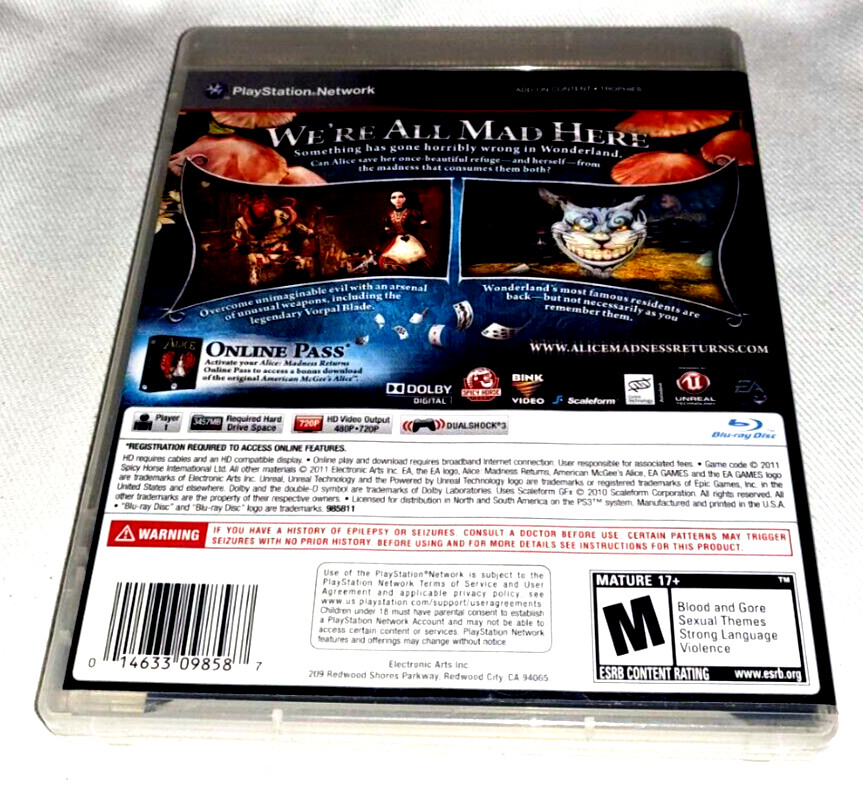 PS3 SONY PLAYSTATION 3 250GB Console! Charger Alice Madness LA Noire WITH BOX!!