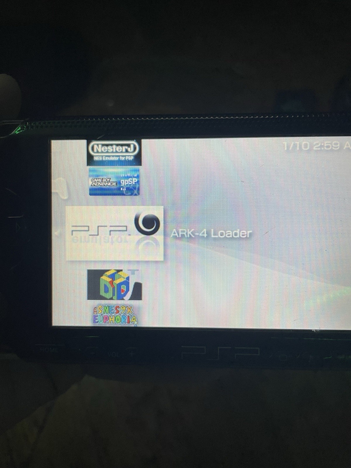 Sony PSP-1000 Handheld Console M*0*D*d*3*D custom software