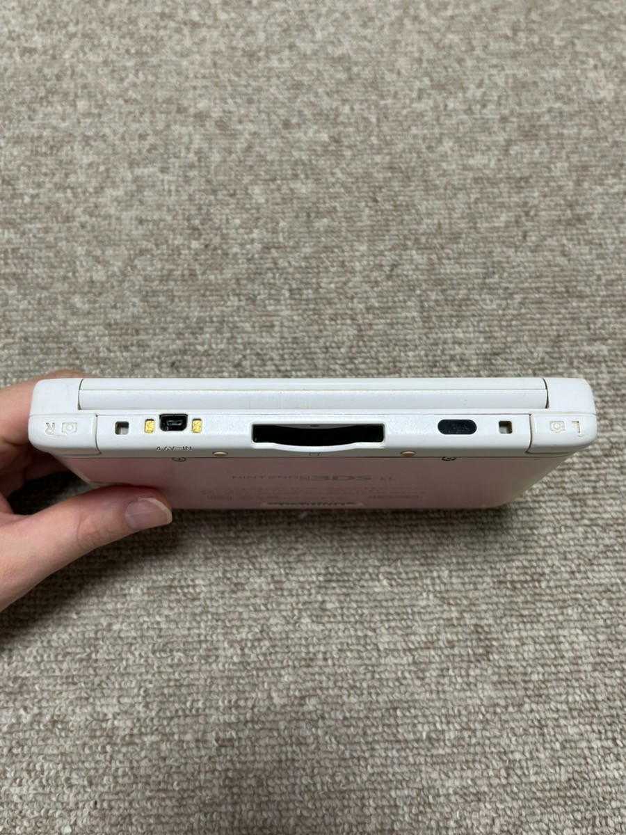 3DS LL XL pink white Japan Nintendo Console Japanese B976