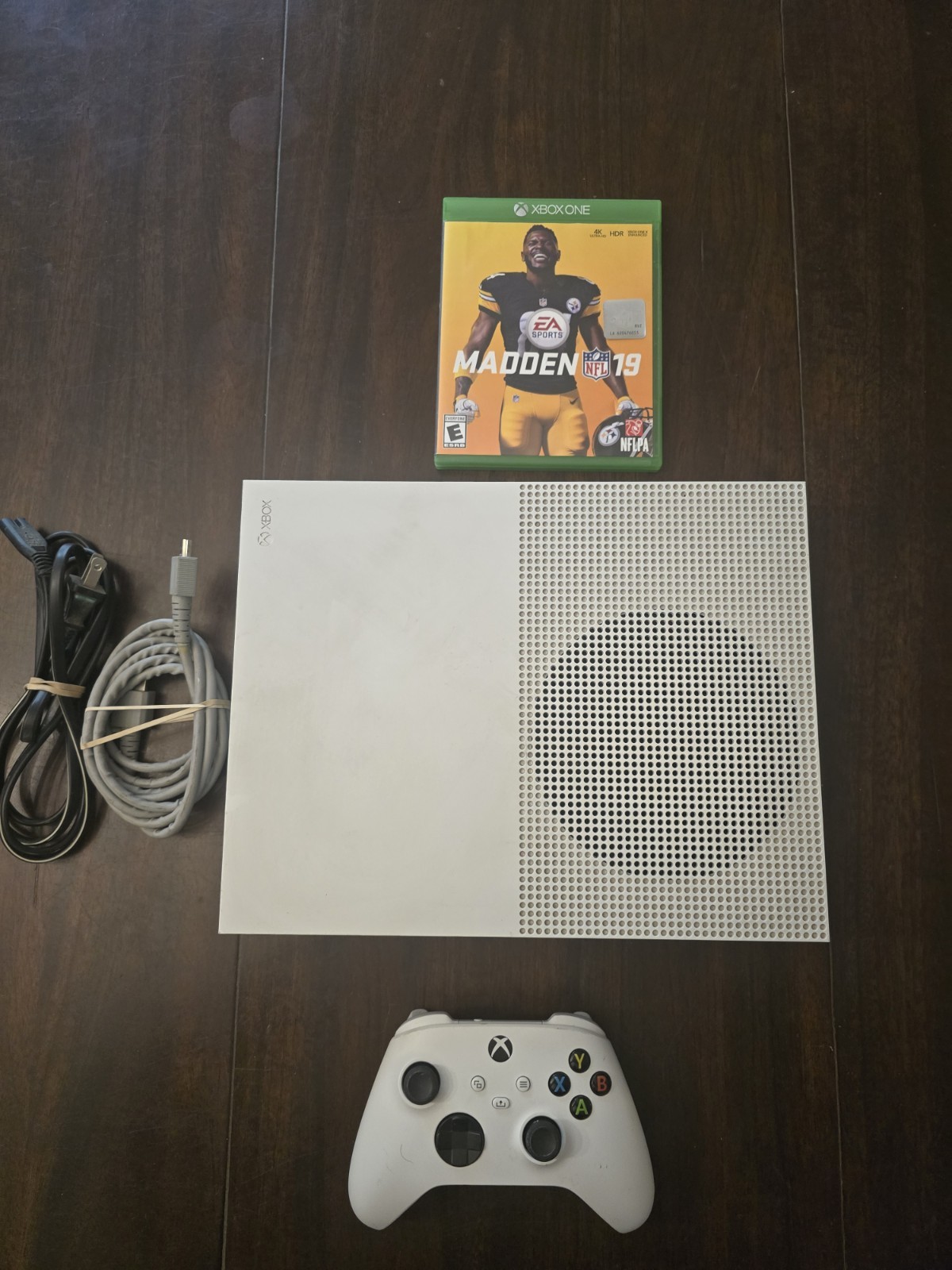 Microsoft Xbox One S 1TB Console Bundle w/ Wireless Controller And 1 Game