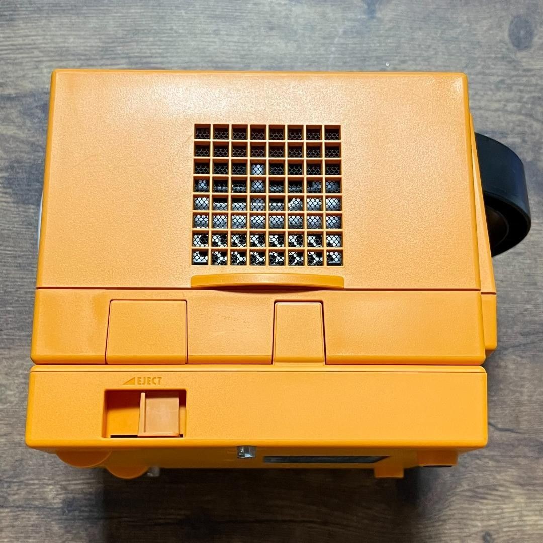 Nintendo GameCube Console Orange NTSC-J Japanese Ver w/Game Boy Player Tested