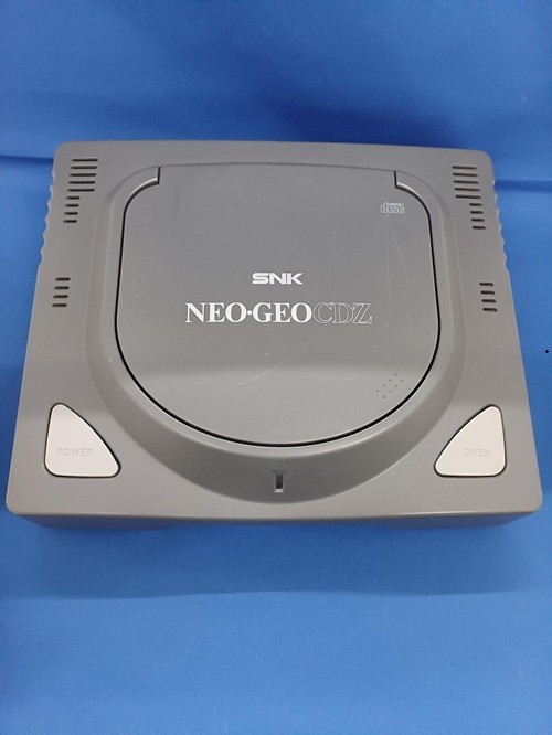 SNK NEO GEO NeoGeo CDZ CD-Z CD-T02 Console with Stick Controller Tested