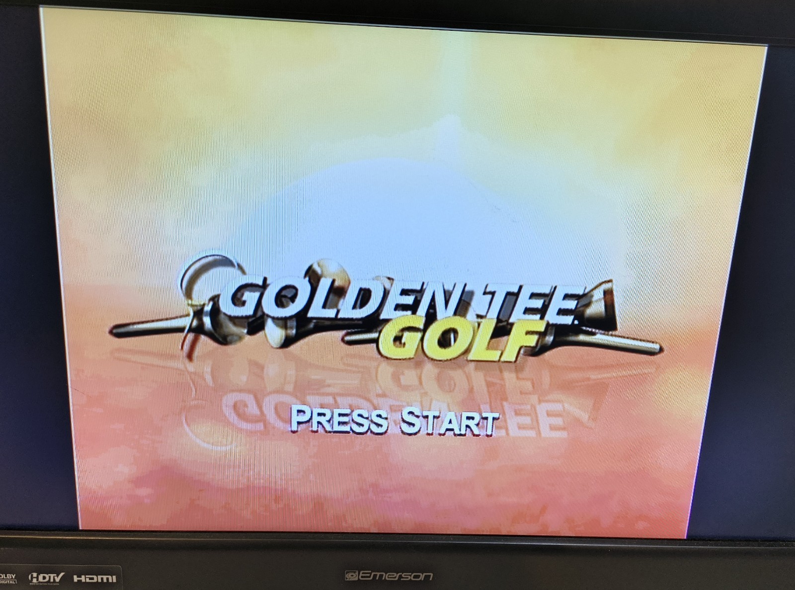Jakks Pacific Golden Tee Golf Plug & Play Home Video Game w/ Batteries – TESTED