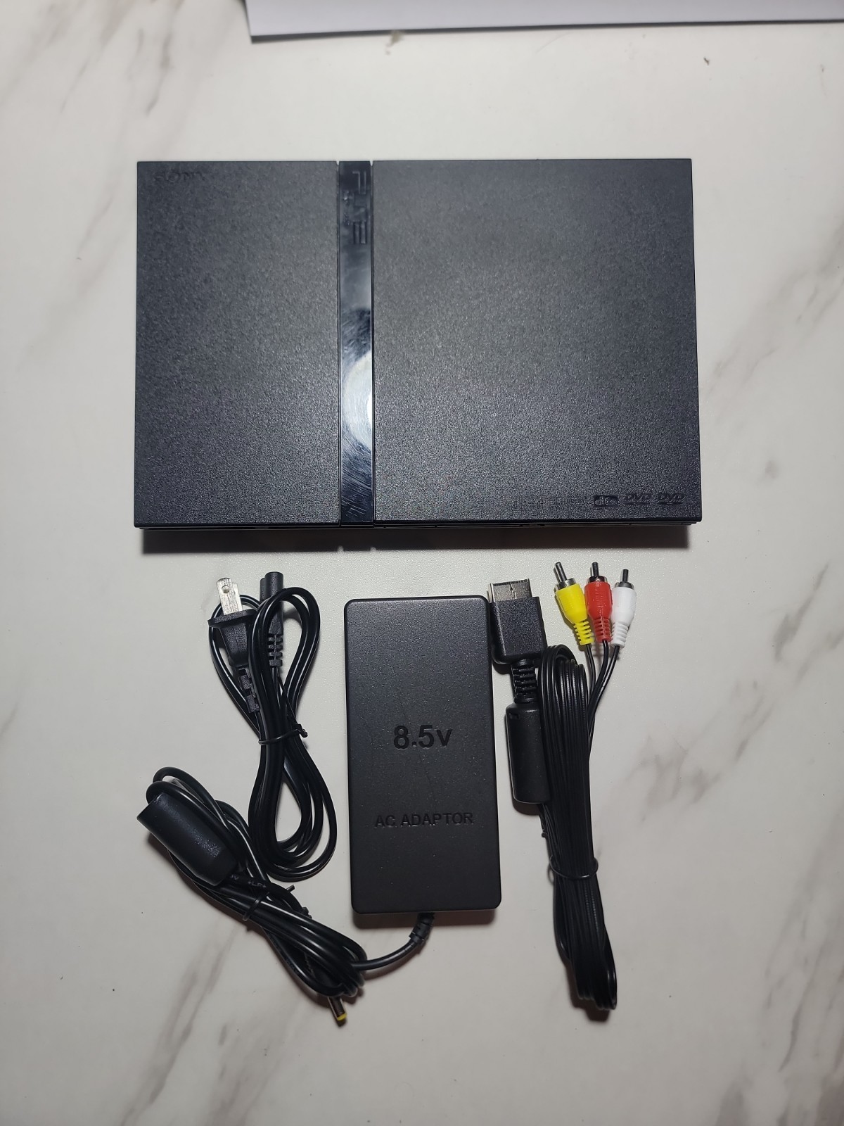 Sony PlayStation 2 – Slim Home Console – Black Tested SCPH-77001